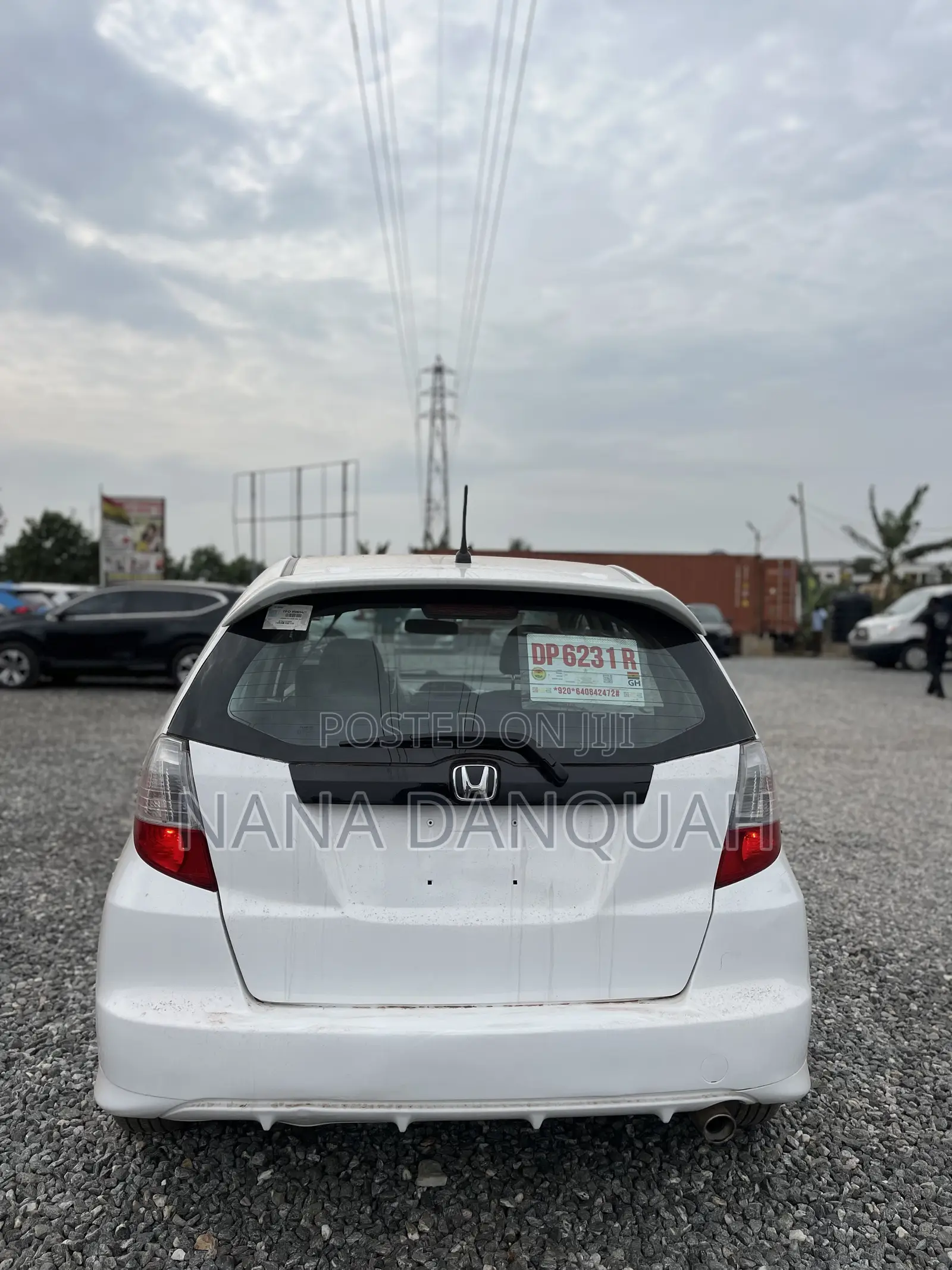 Honda Fit Automatic 2012 White