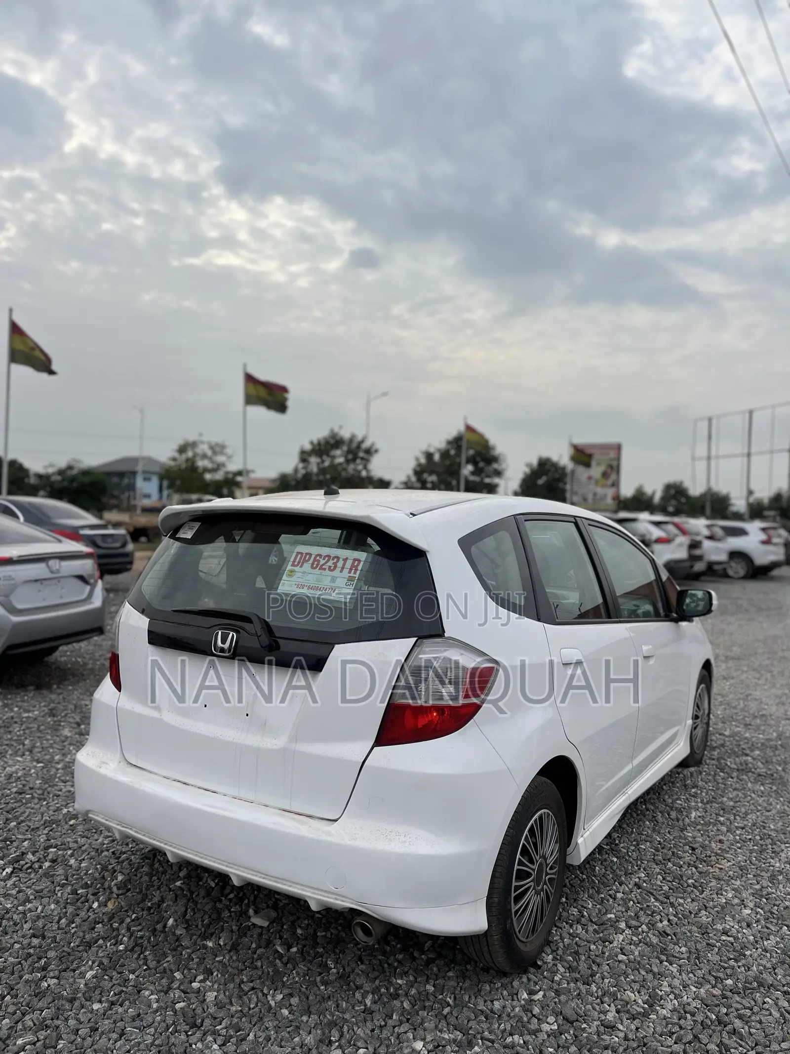 Honda Fit Automatic 2012 White
