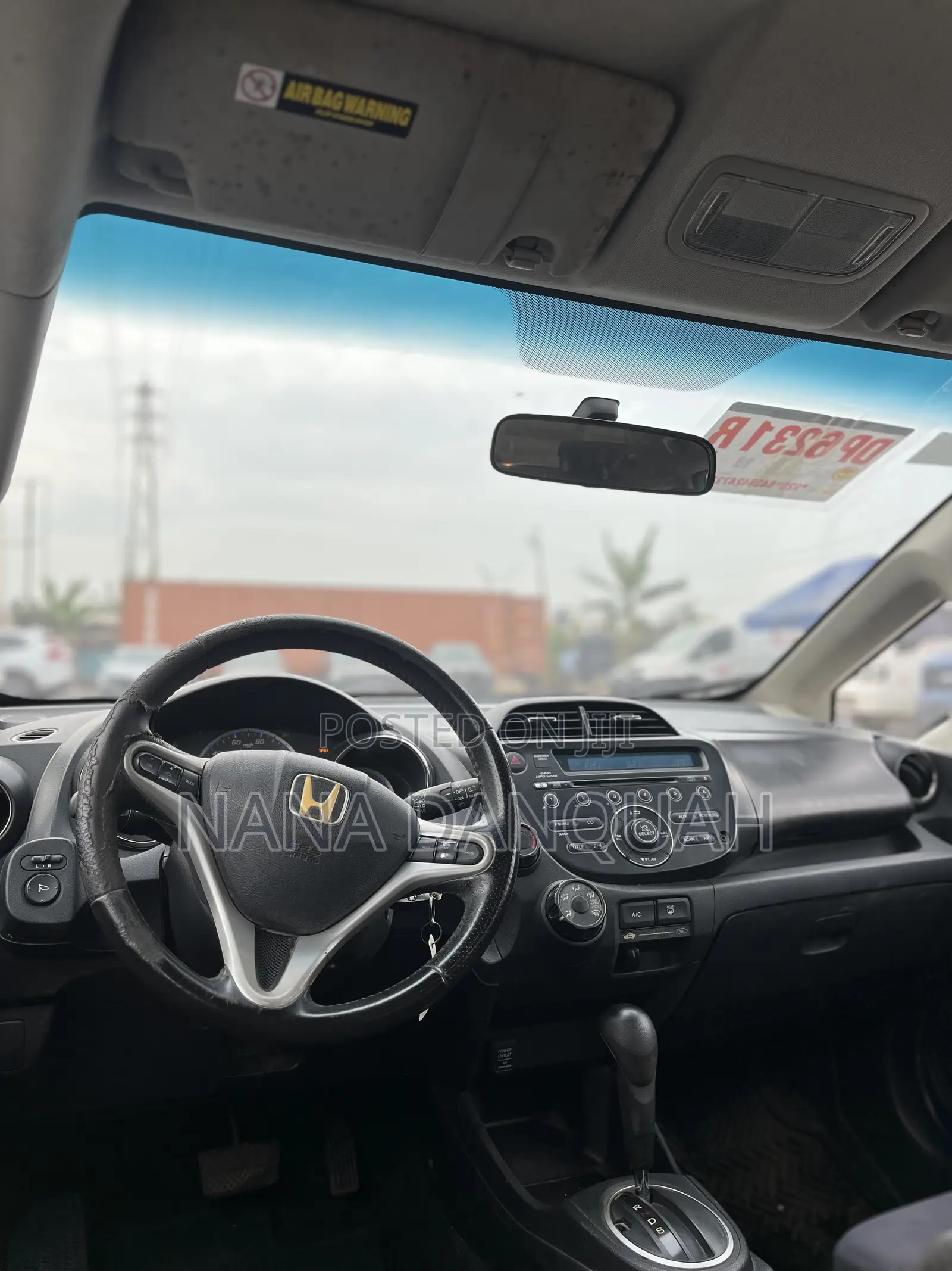 Honda Fit Automatic 2012 White