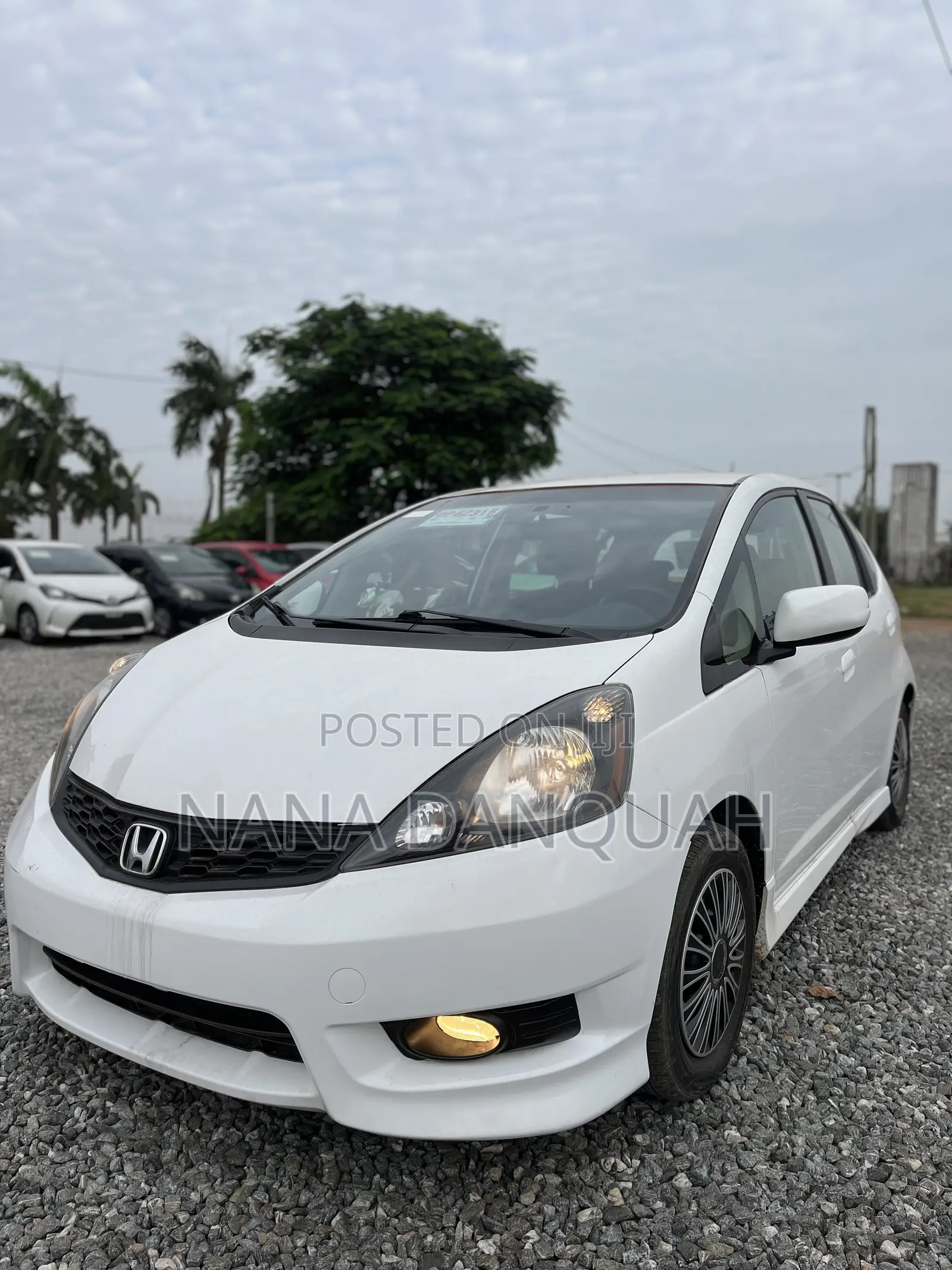 Honda Fit Automatic 2012 White