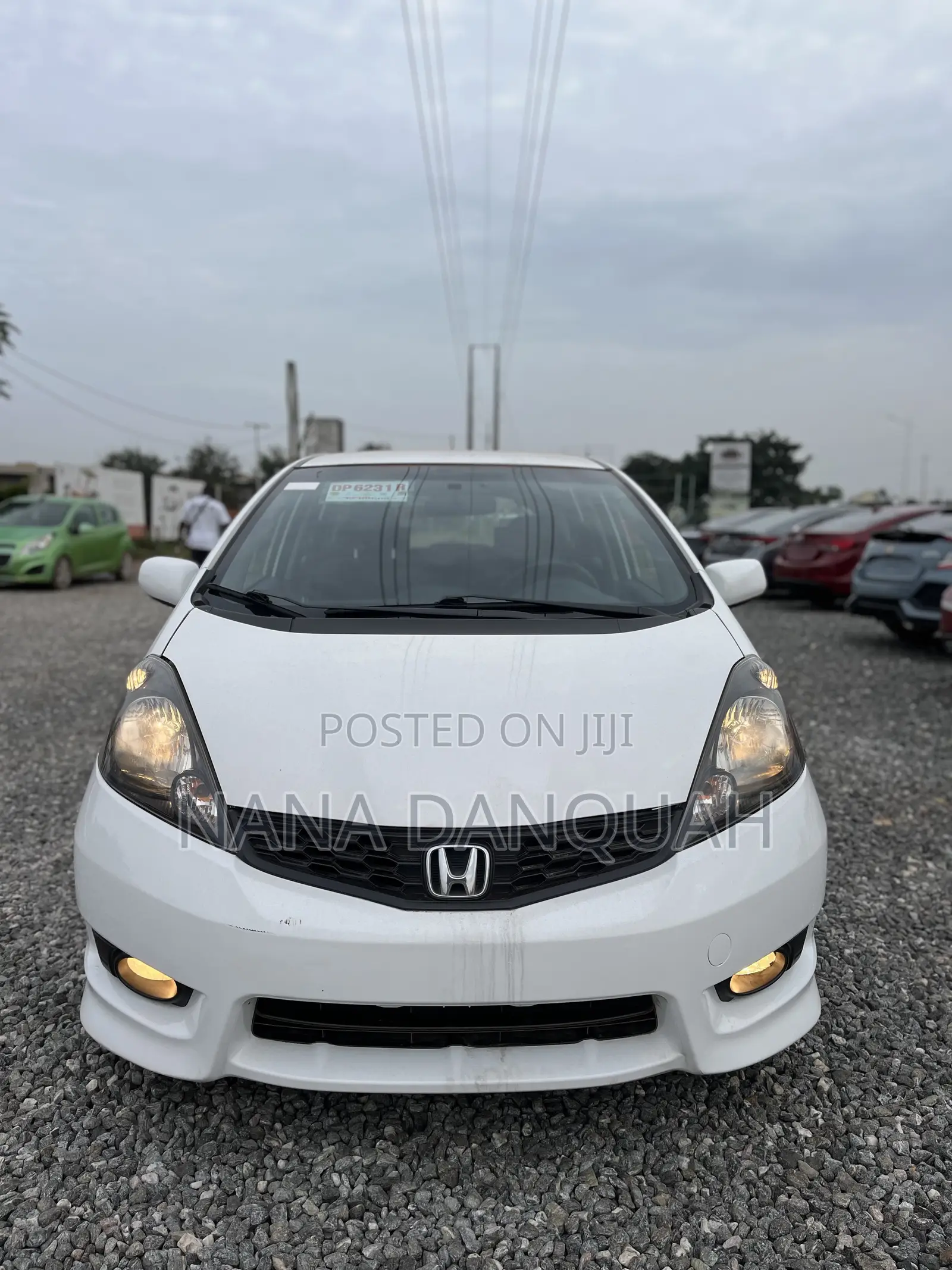 Honda Fit Automatic 2012 White