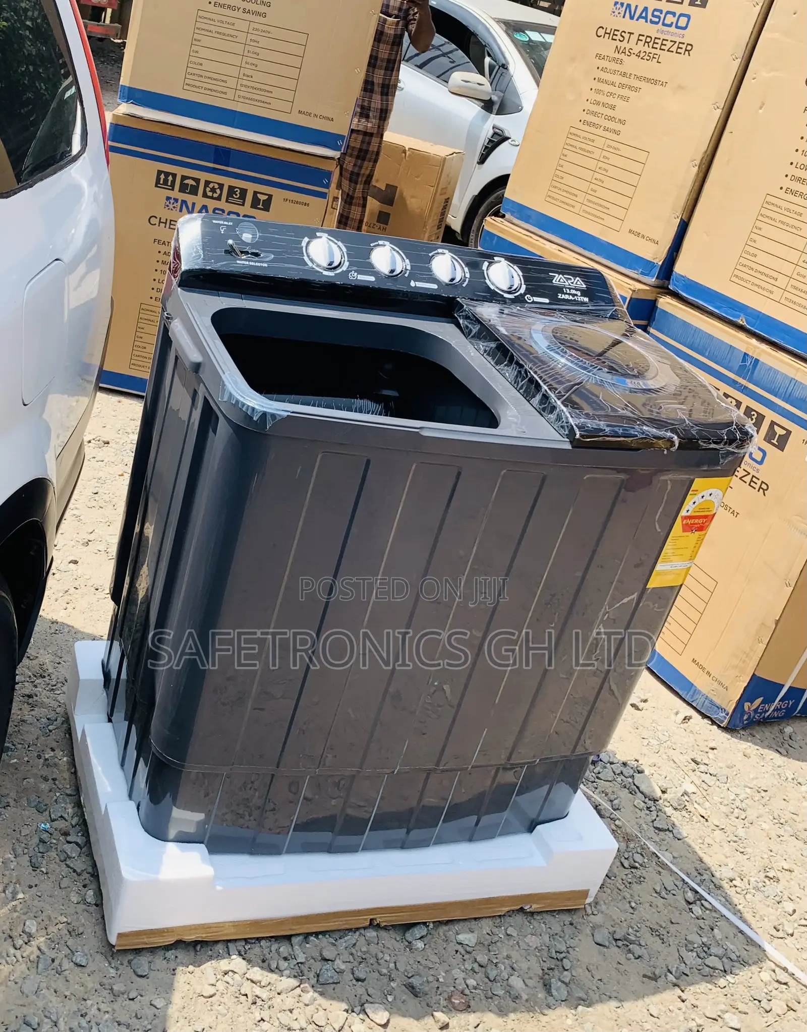 Lastest Zara 13KG Semi Automatic Washing Machine – Twin Tub