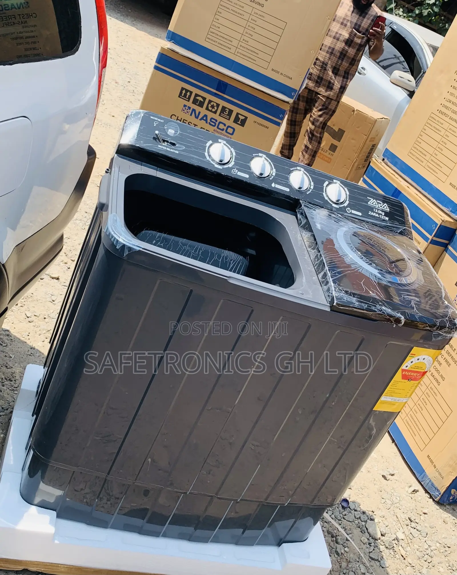 Lastest Zara 13KG Semi Automatic Washing Machine – Twin Tub