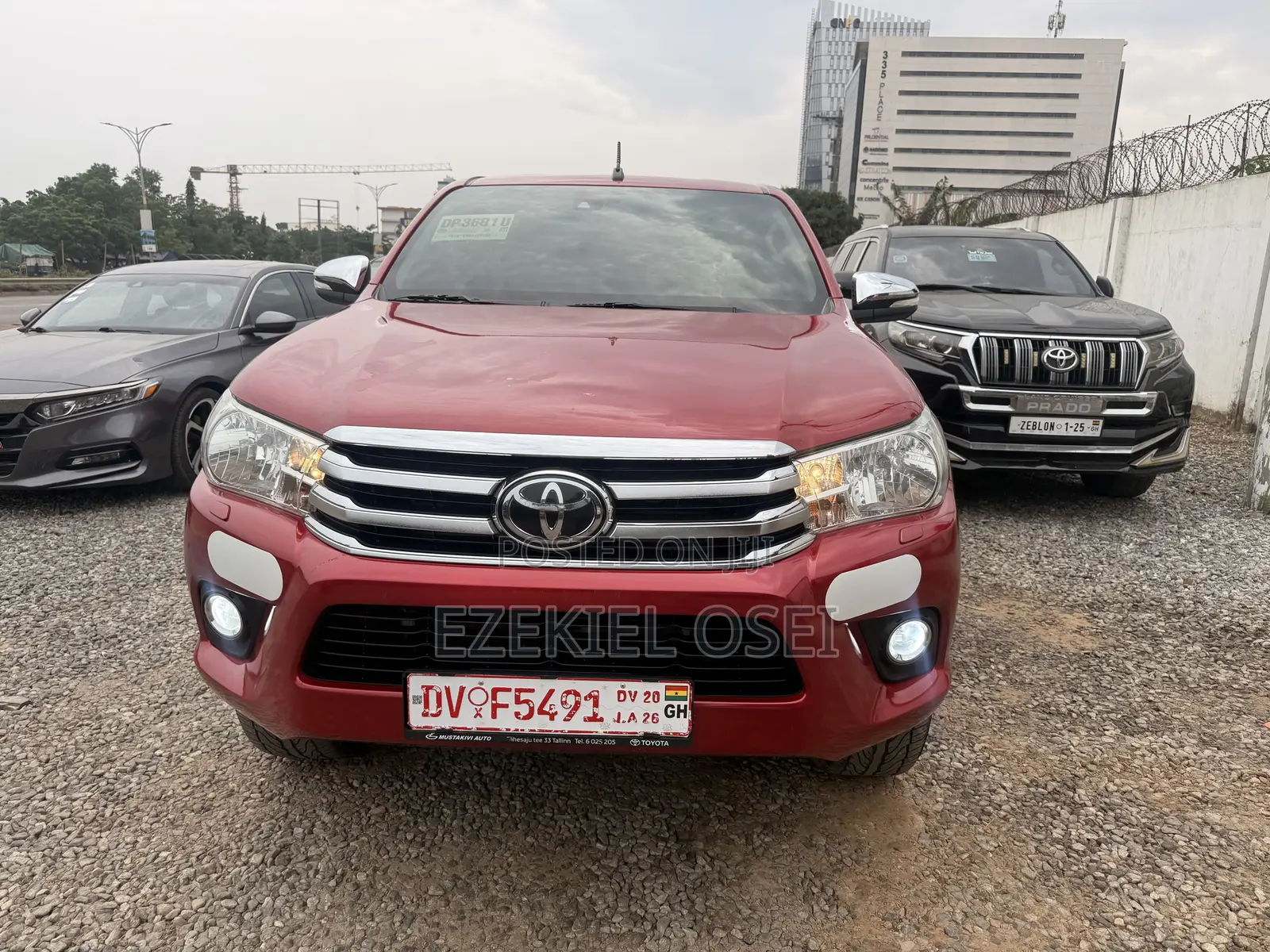 Toyota Hilux Revo Double Cab Deisel 2.4 AWD 2018 Red