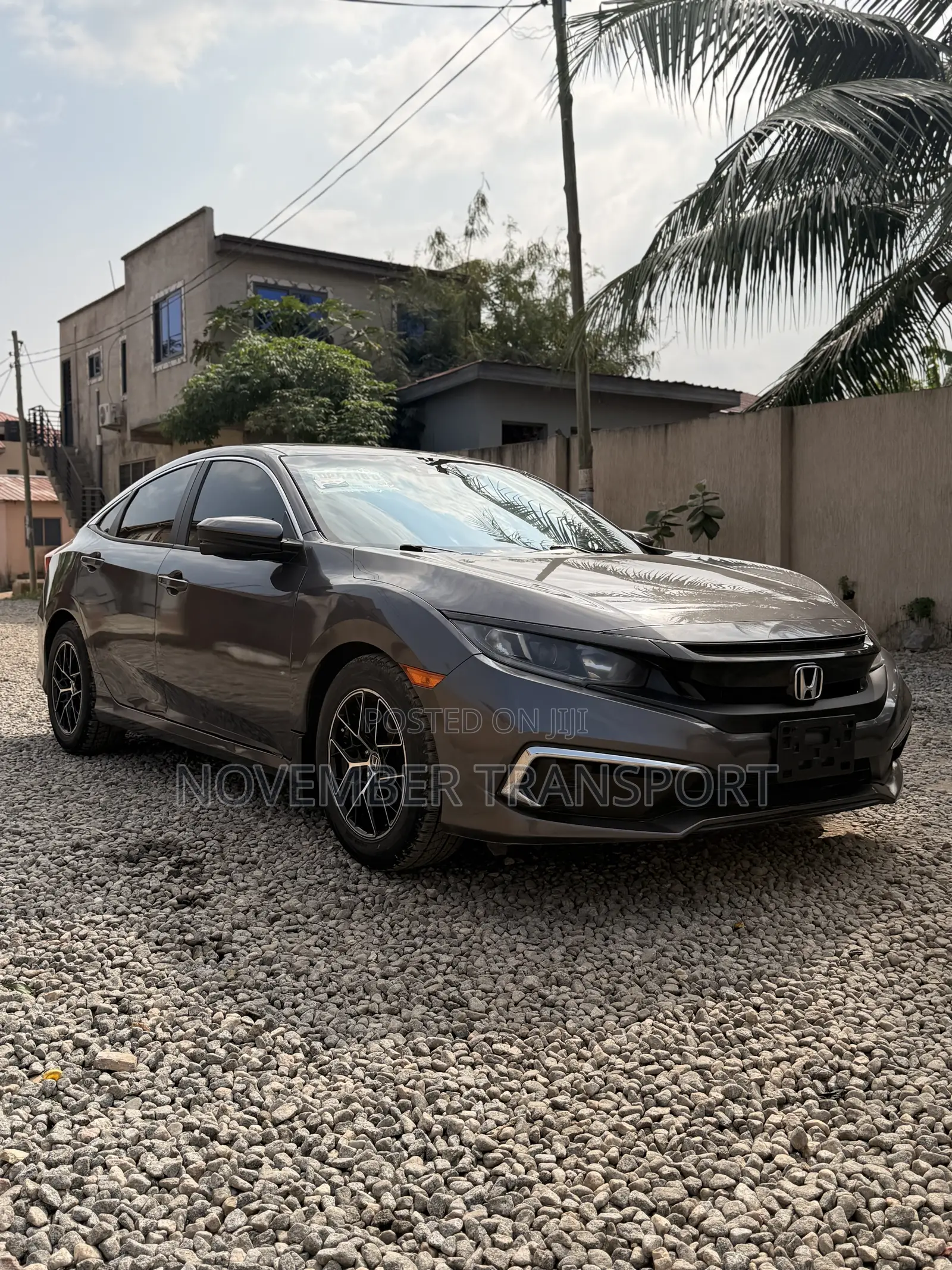 Honda Civic Touring Sedan 2019 Gray