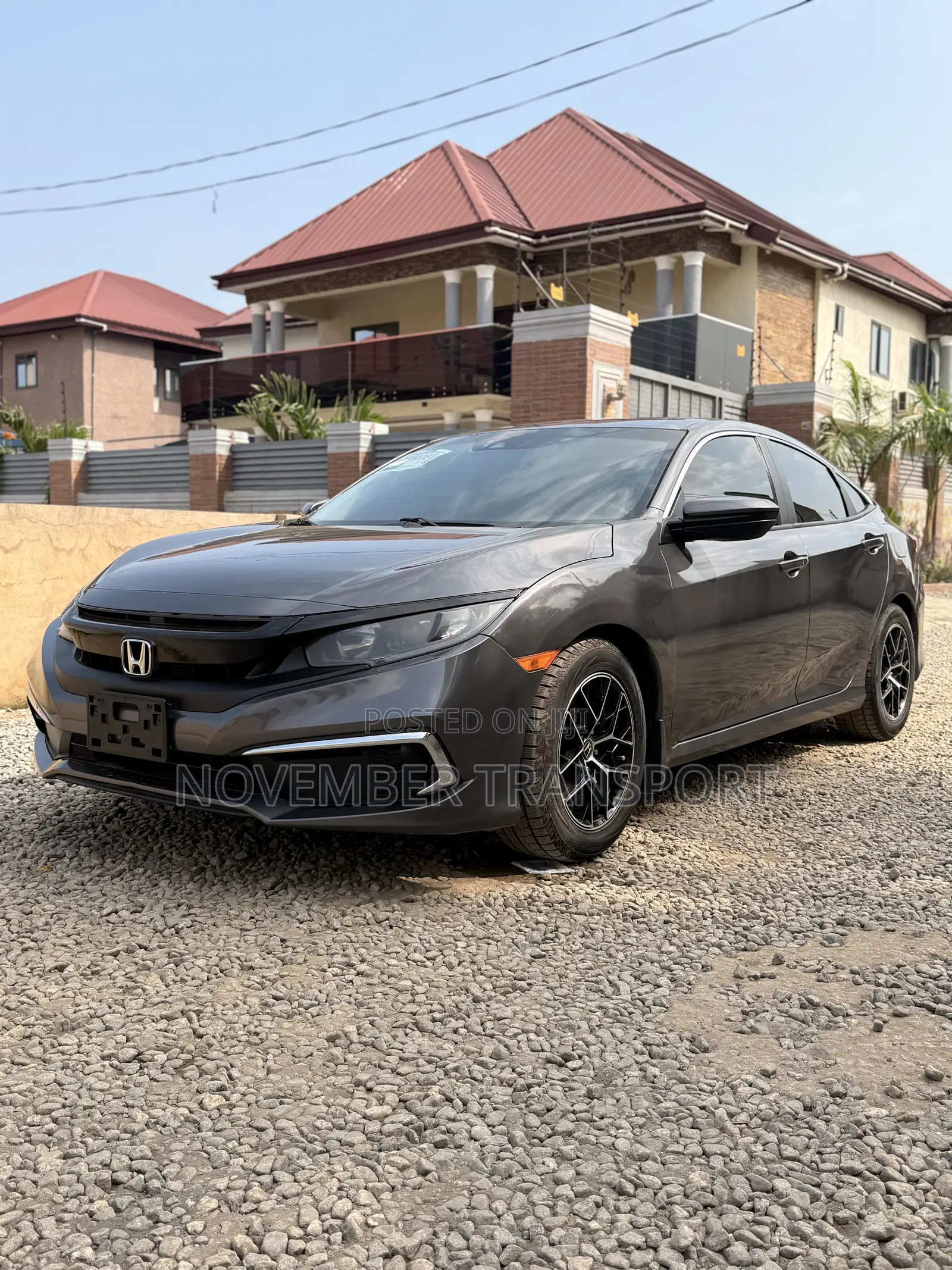Honda Civic Touring Sedan 2019 Gray