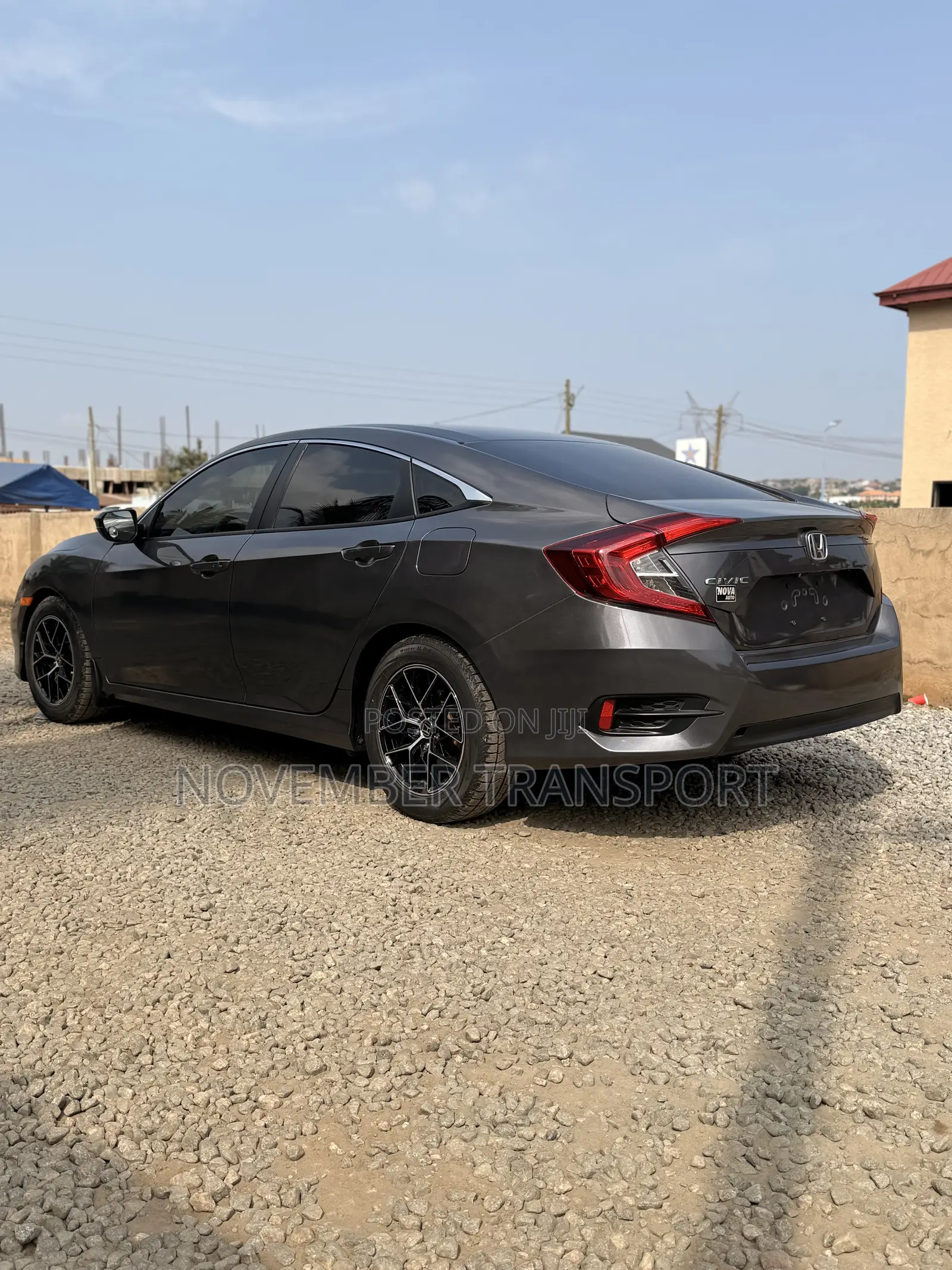 Honda Civic Touring Sedan 2019 Gray