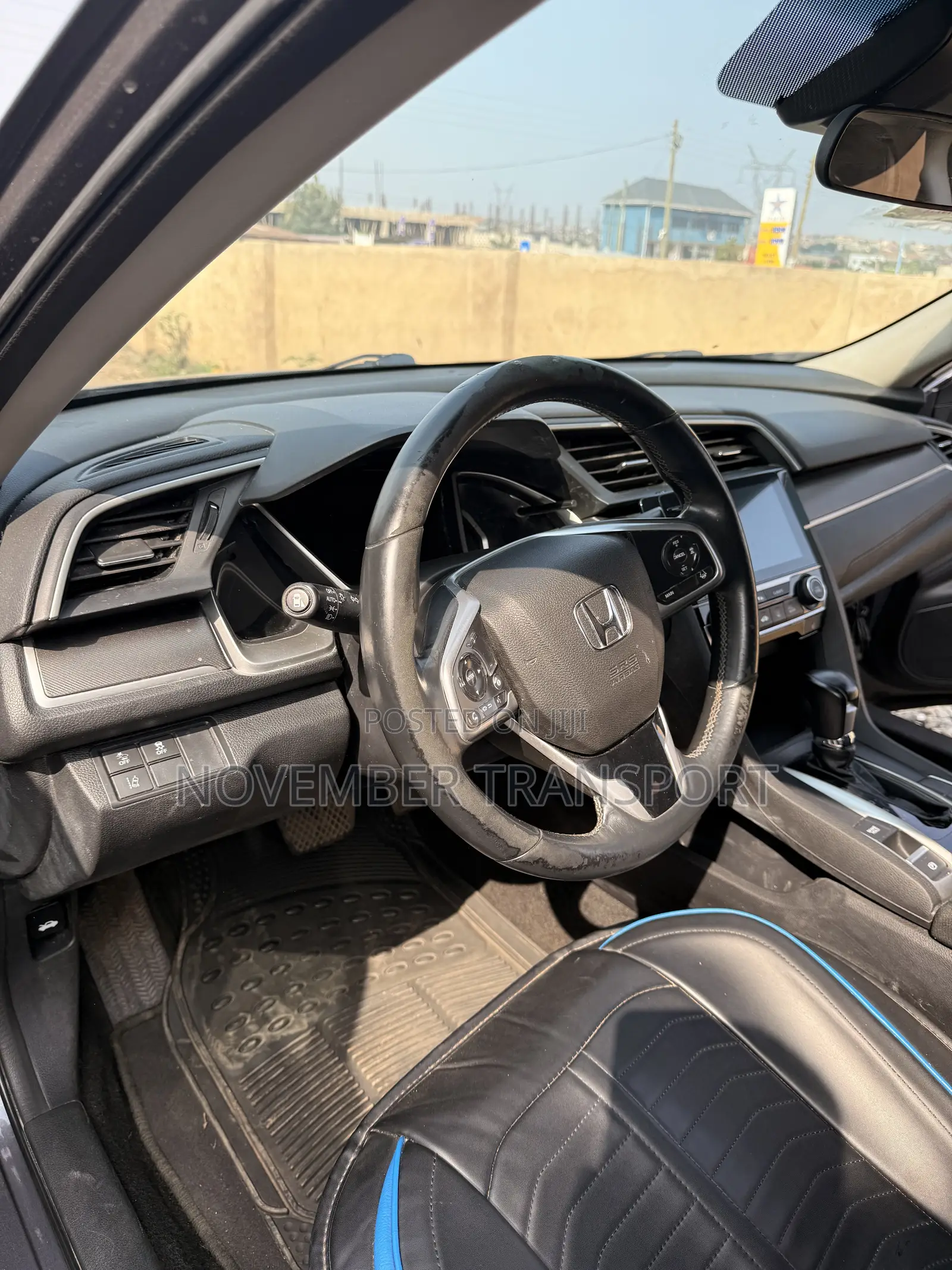 Honda Civic Touring Sedan 2019 Gray