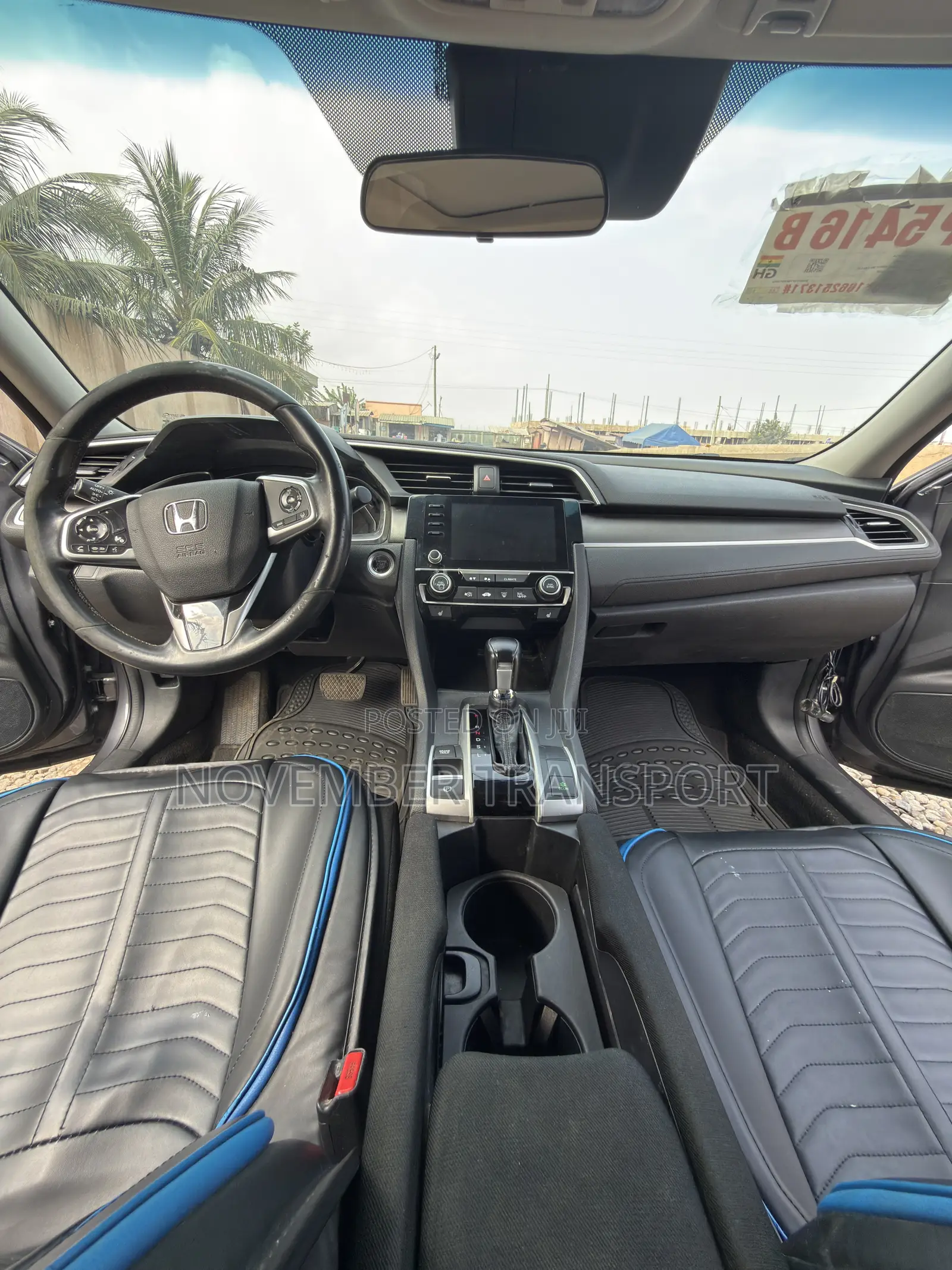 Honda Civic Touring Sedan 2019 Gray
