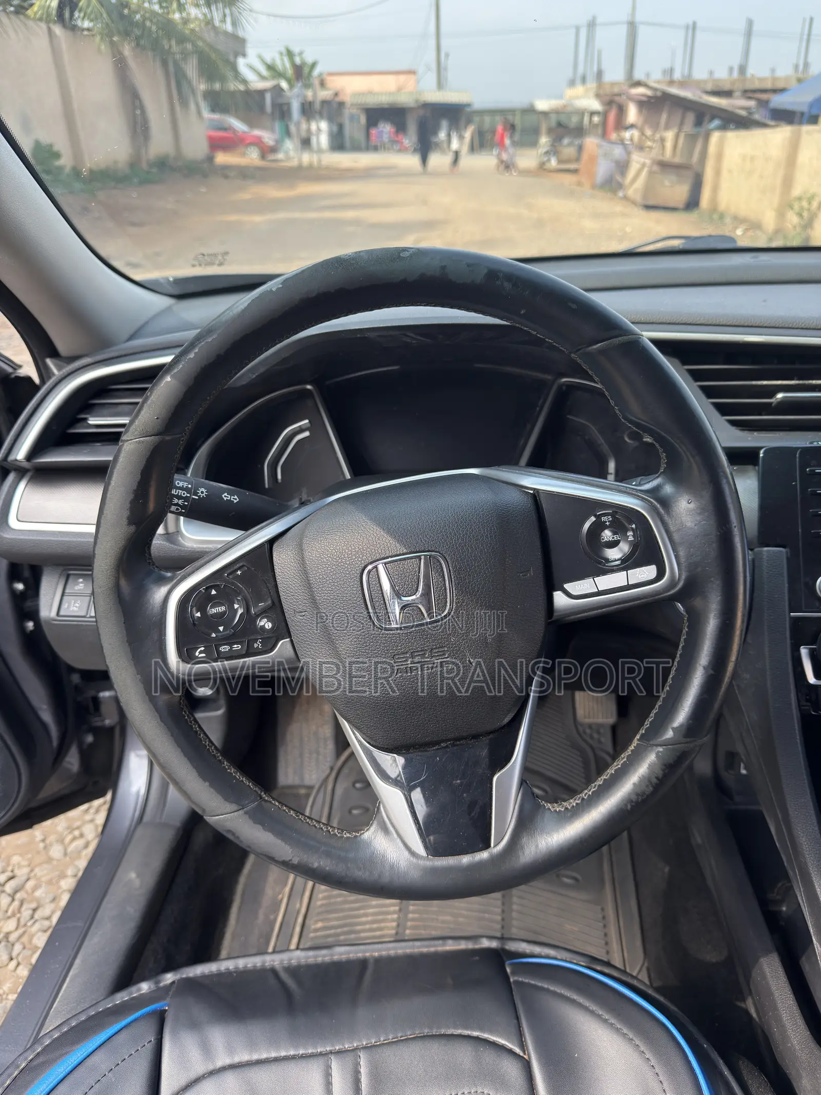 Honda Civic Touring Sedan 2019 Gray