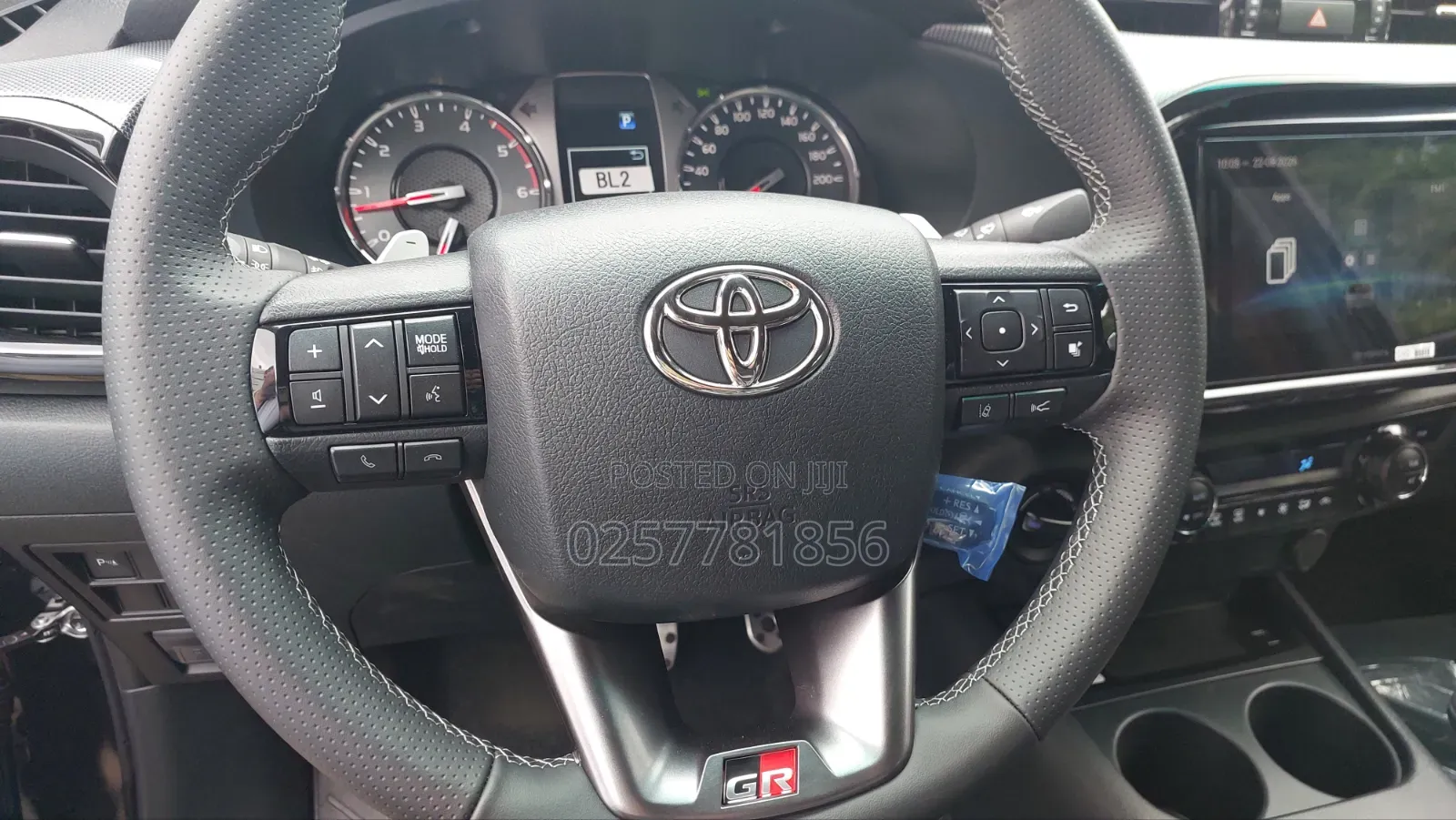 New Toyota Hilux 2026 Black
