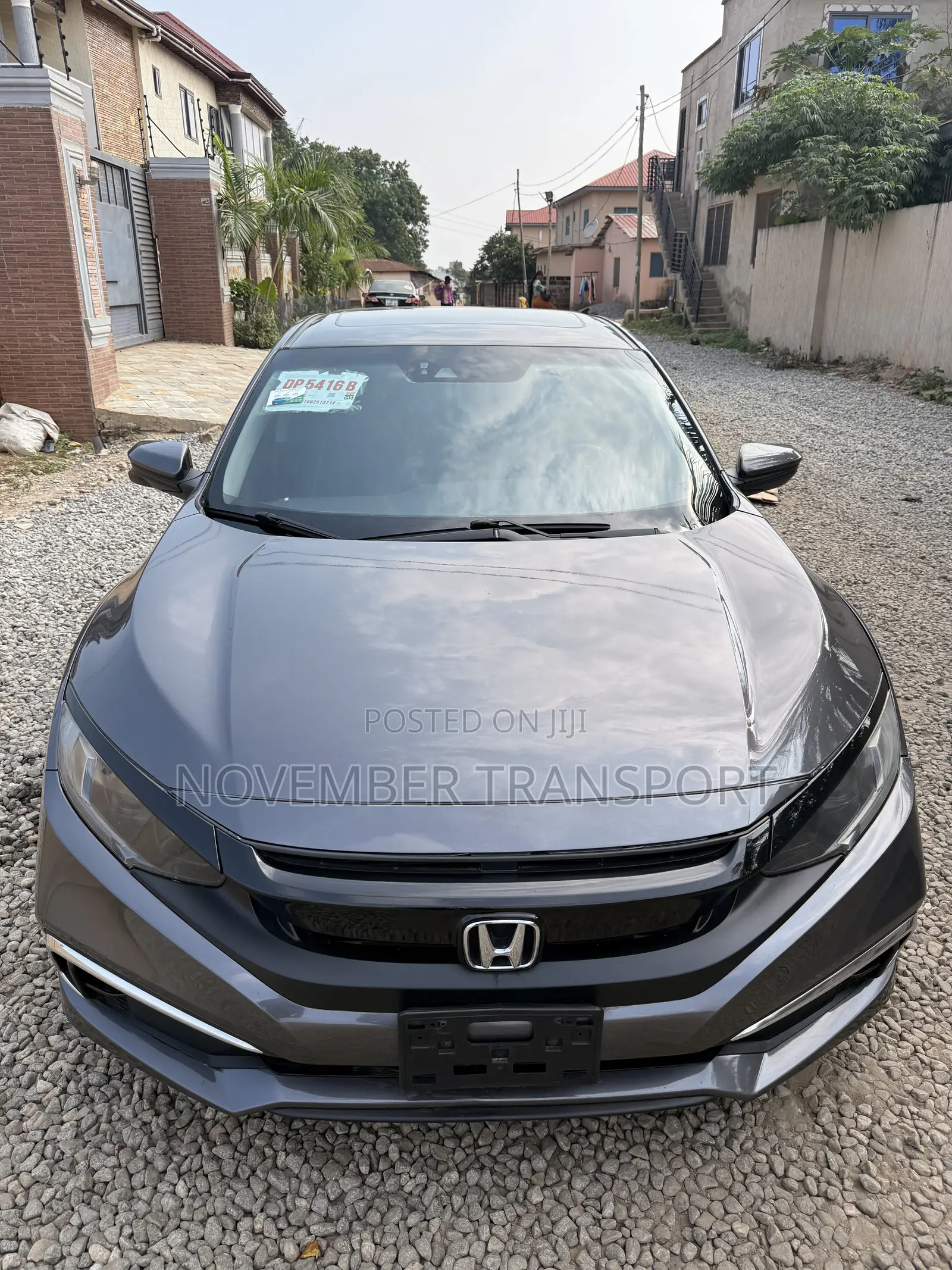 Honda Civic Touring Sedan 2019 Gray