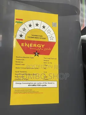 Nasco 15kg Washing Machine
