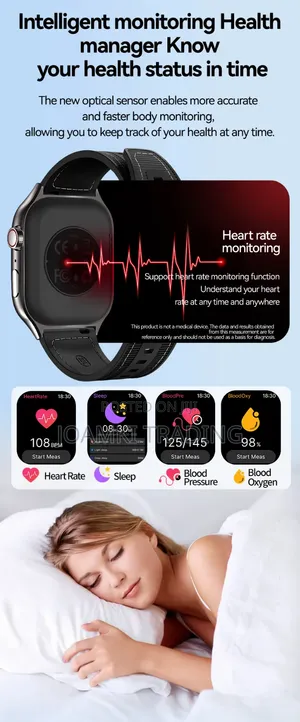 2.01" Curved Screen Smartwatch Men, Women, Bt Call,