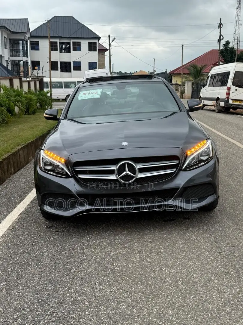Mercedes-Benz C300 Luxury 4Matic Sedan AWD (2.0L 4cyl 7A) 2016 Gray