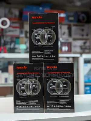 Tenda Dual Band Wi-Fi 6 High Speed Wi-Fi Repeater