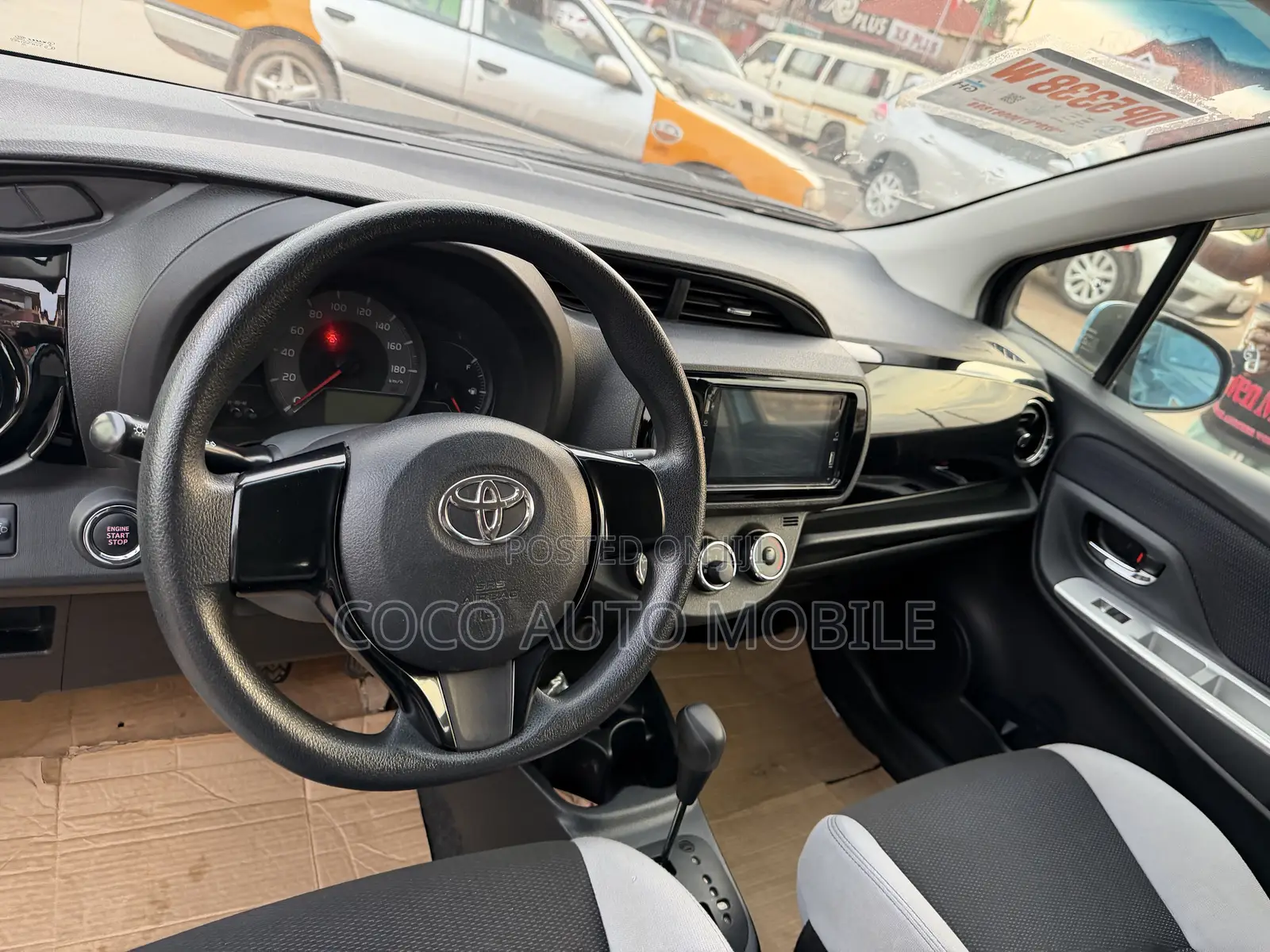 Toyota Vitz 2015 Blue