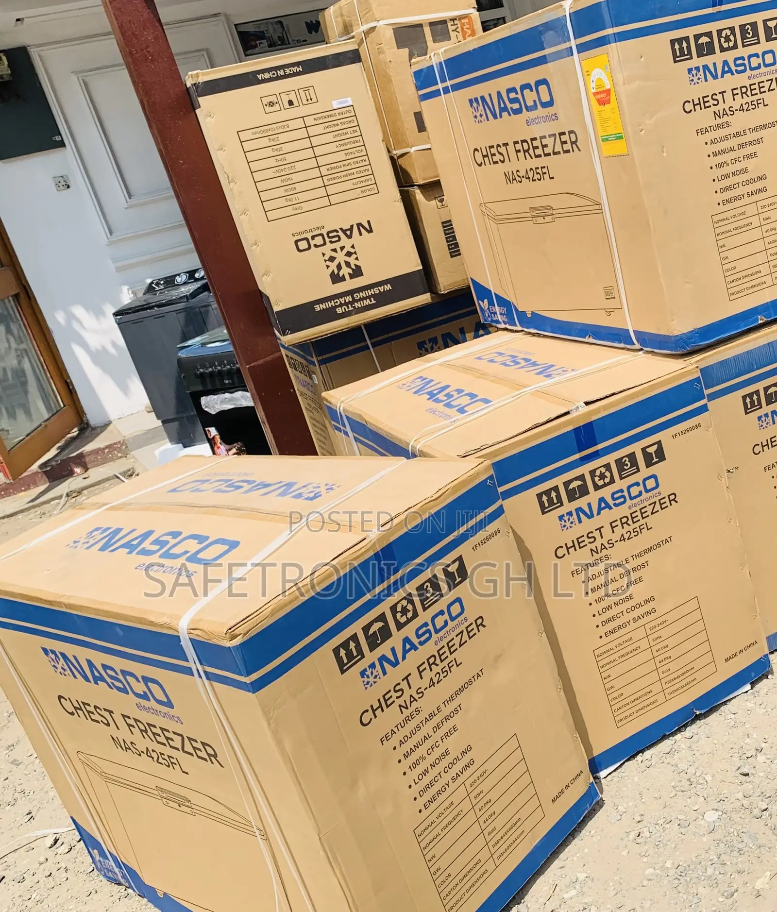 Get Authentic NASCO-318-LTRS-CHEST-FREEZER-NAS-425FL-G