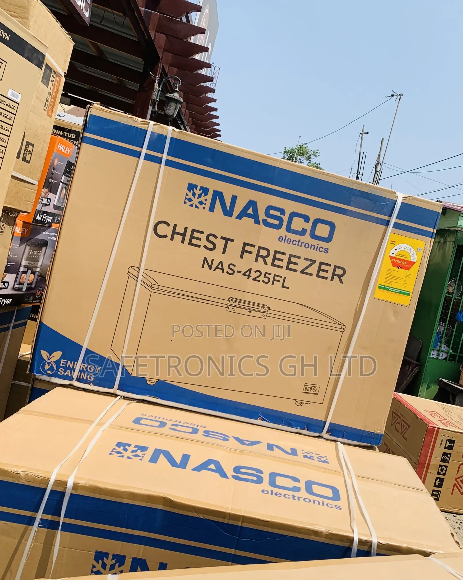 Super Fast NASCO-318-LTRS-CHEST-FREEZER-NAS-425FL-G