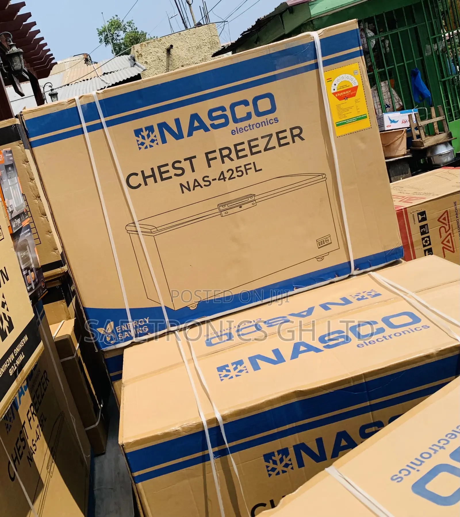 Super Fast NASCO-318-LTRS-CHEST-FREEZER-NAS-425FL-G