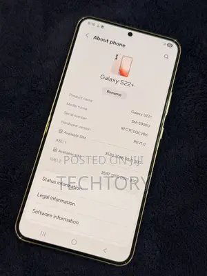Samsung Galaxy S22+ 5G 128 GB Gold