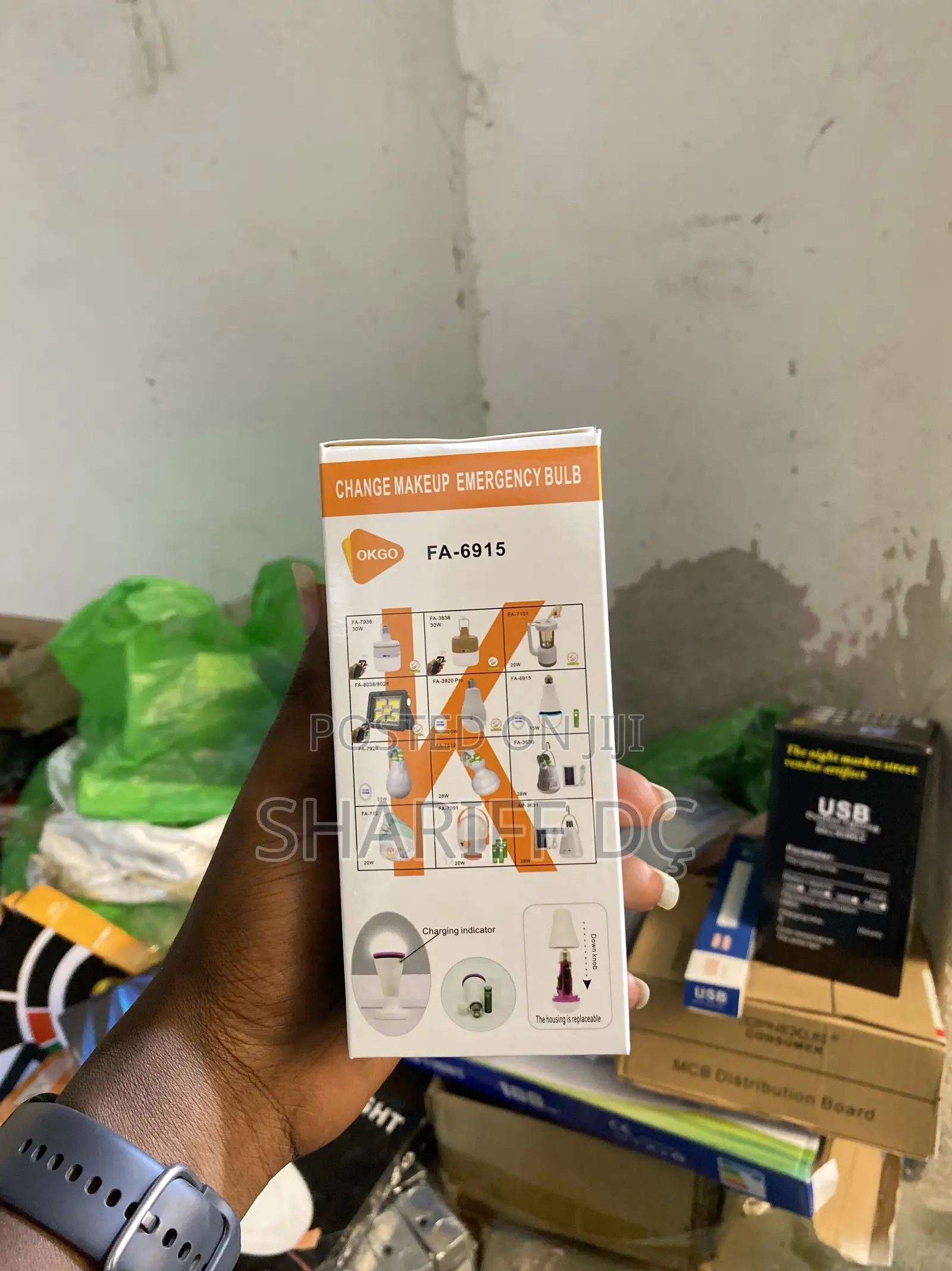 Rechargeable Bulb 15w