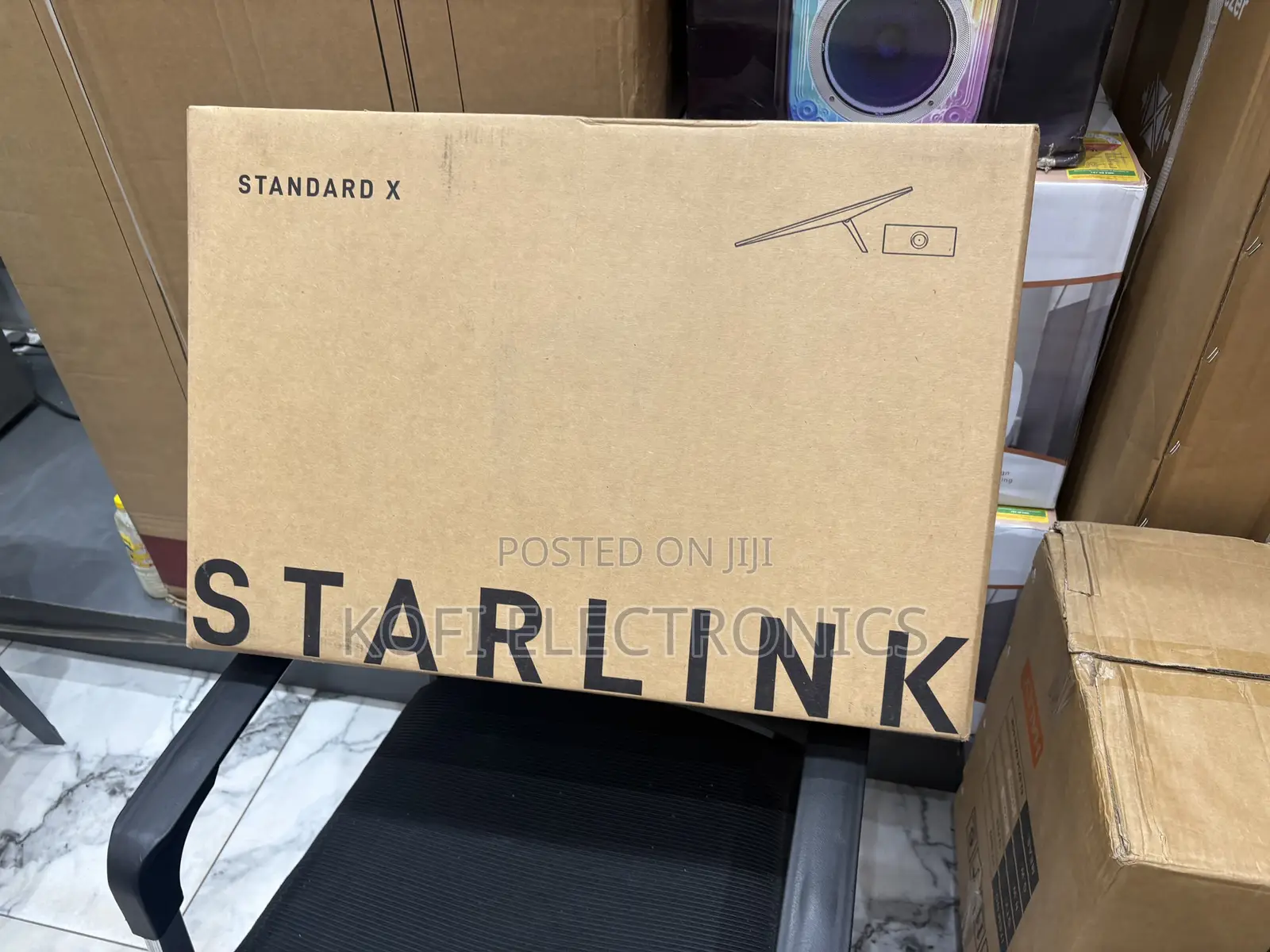 Starlink Standard X Kit: Satellite Dish + Wireless Router