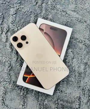 New Apple iPhone 16 Pro Max 1 TB Gold