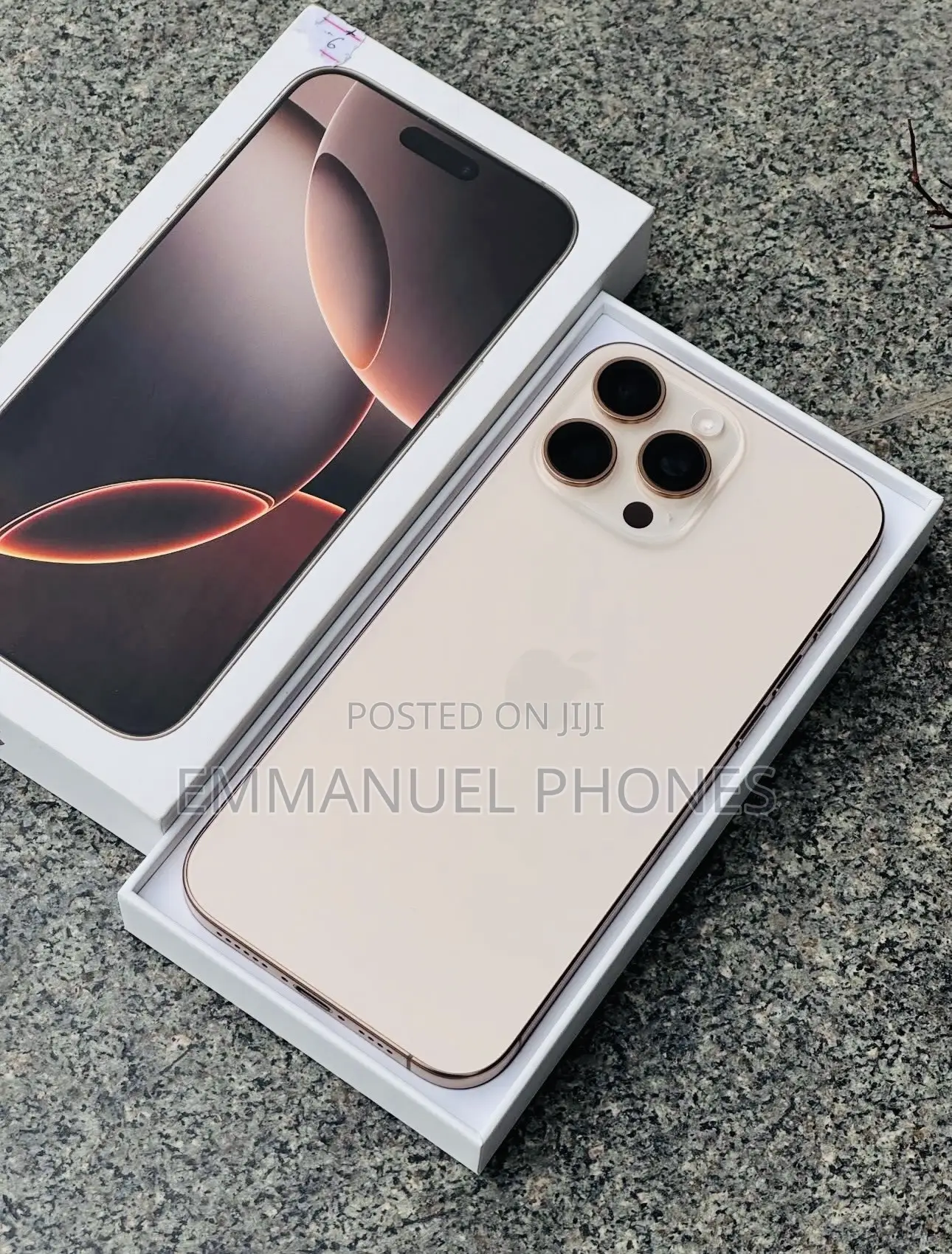 New Apple iPhone 16 Pro Max 1 TB Gold