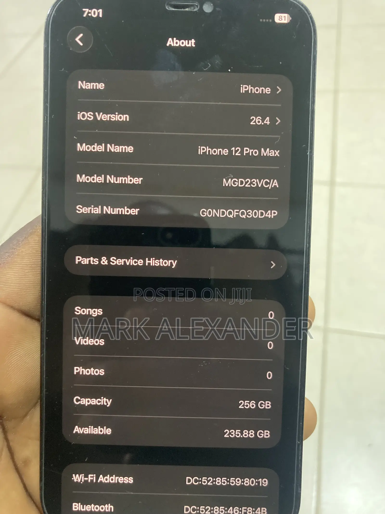 Apple iPhone 12 Pro Max 256 GB Blue