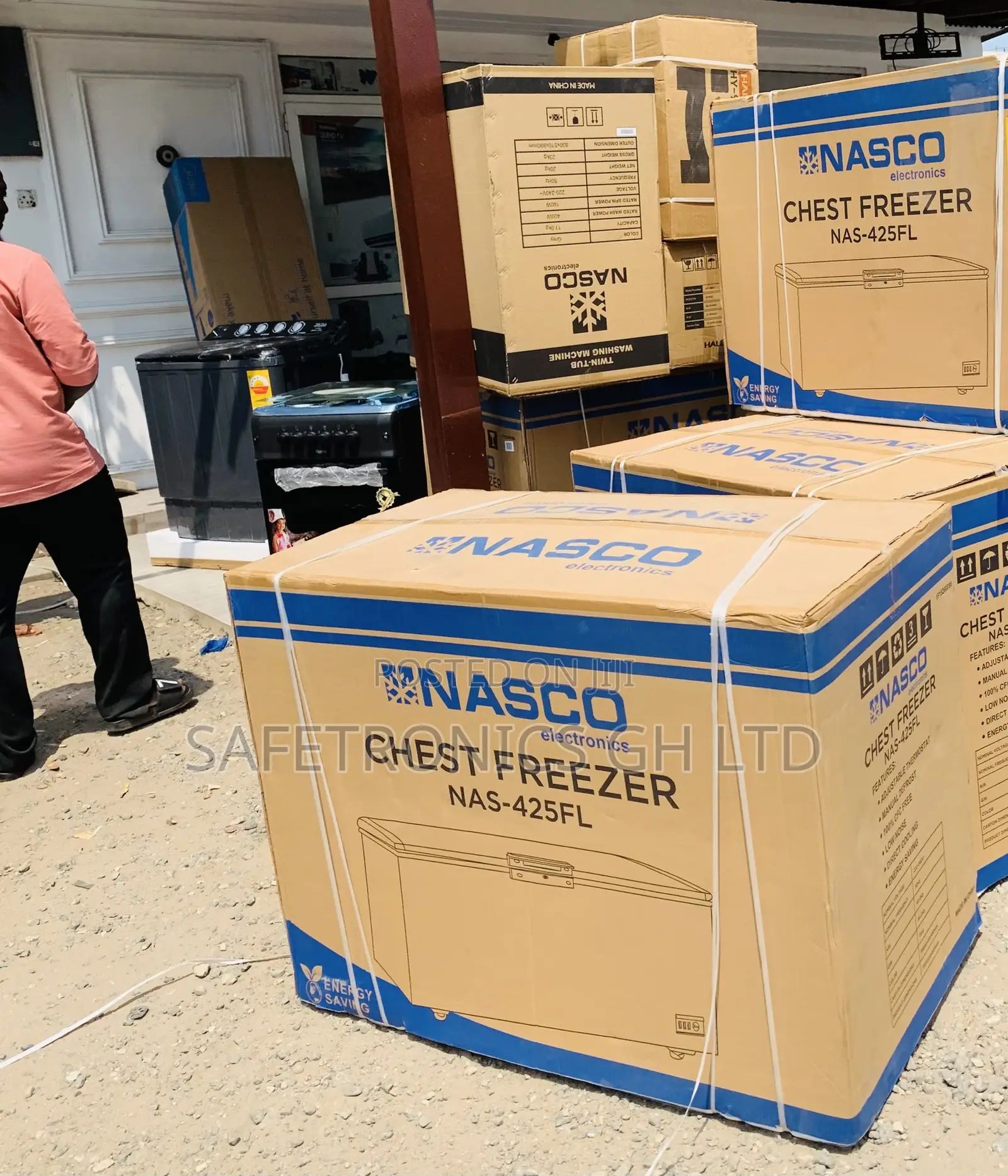 Order New NASCO-318-LTRS-CHEST-FREEZER-NAS-425FL-G