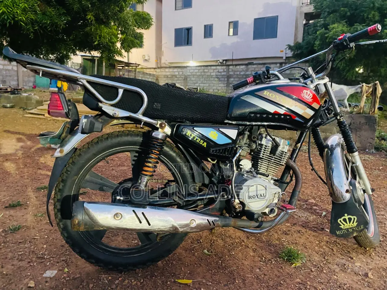 Royal Motorcycle 2025 Black