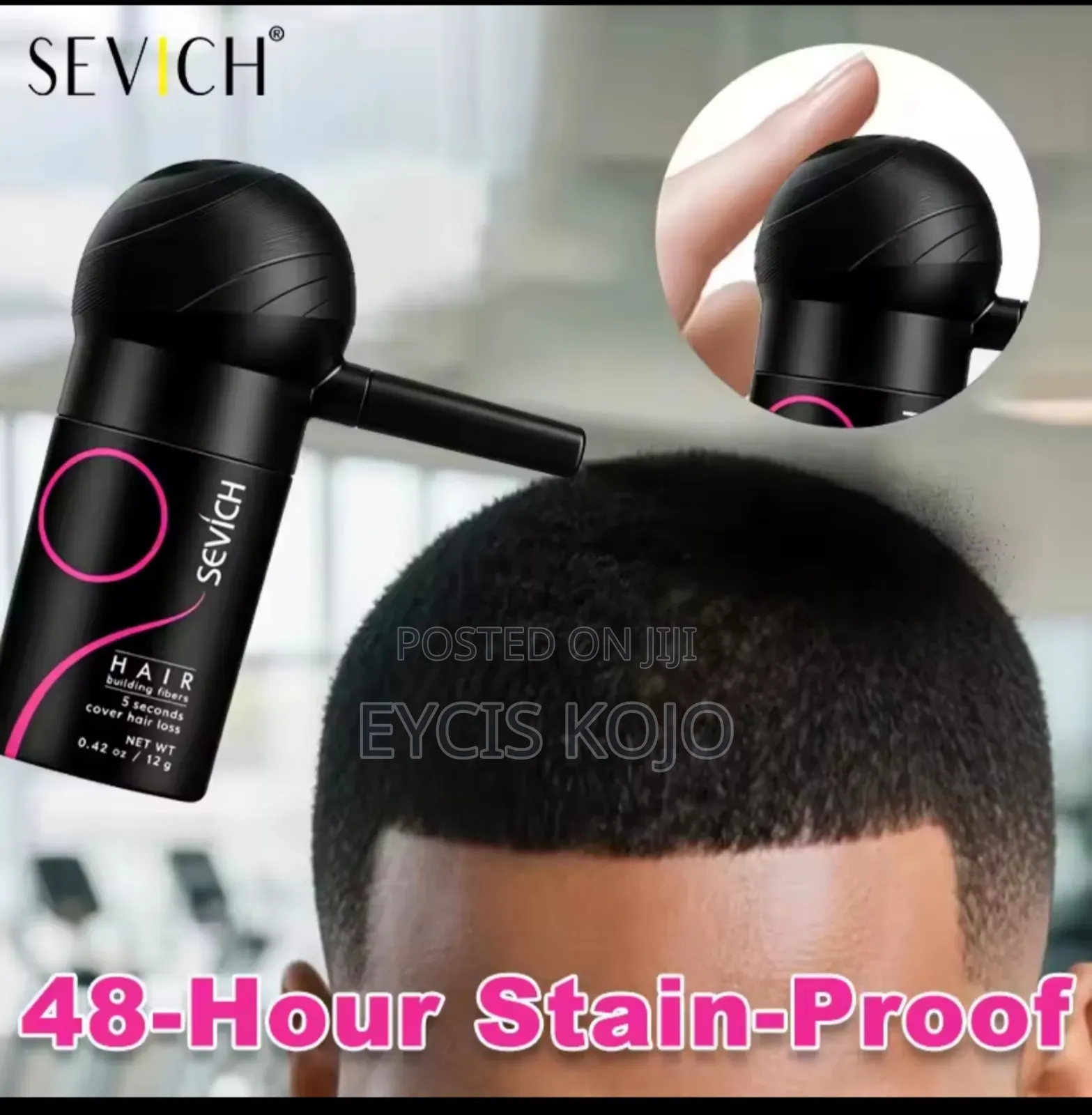 Hair Fibre and Holding Spray
