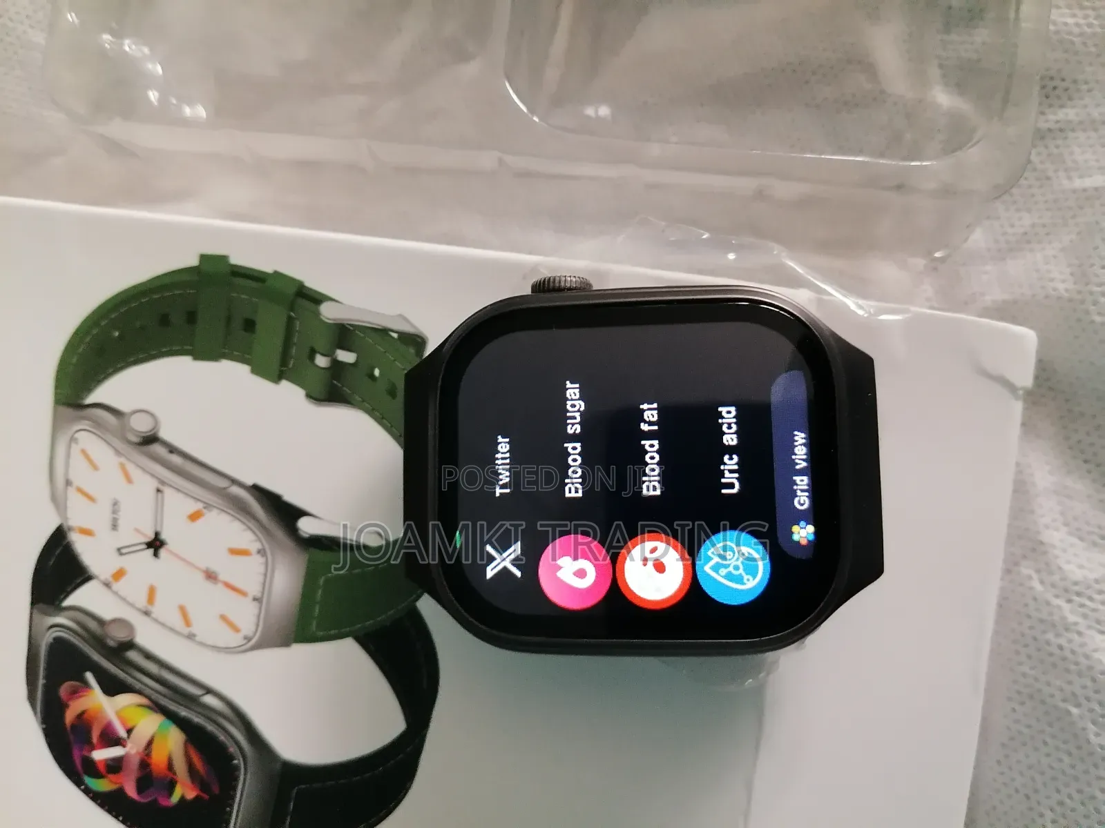 2.01" Curved Screen Smartwatch Men, Women, Bt Call,