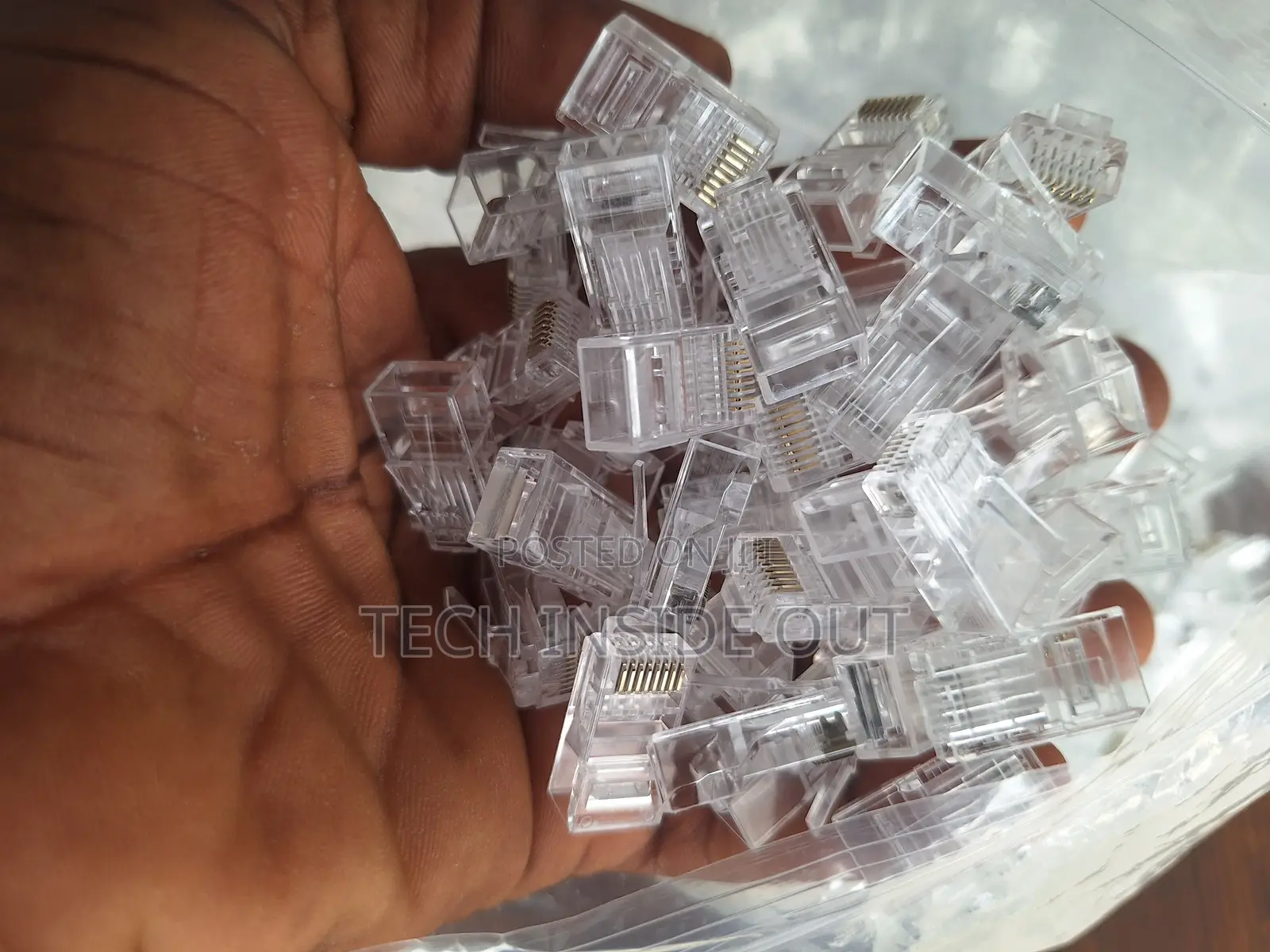 100 Pieces of RJ45 Plugs for Bulk Purchase