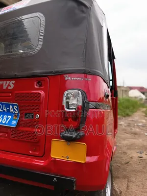 TVS King Deluxe Plus iTouch Start 2024 Red