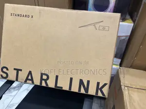 A Standard 4X Kit Satellite Dish | Starlink Wi-Fi 6 Router