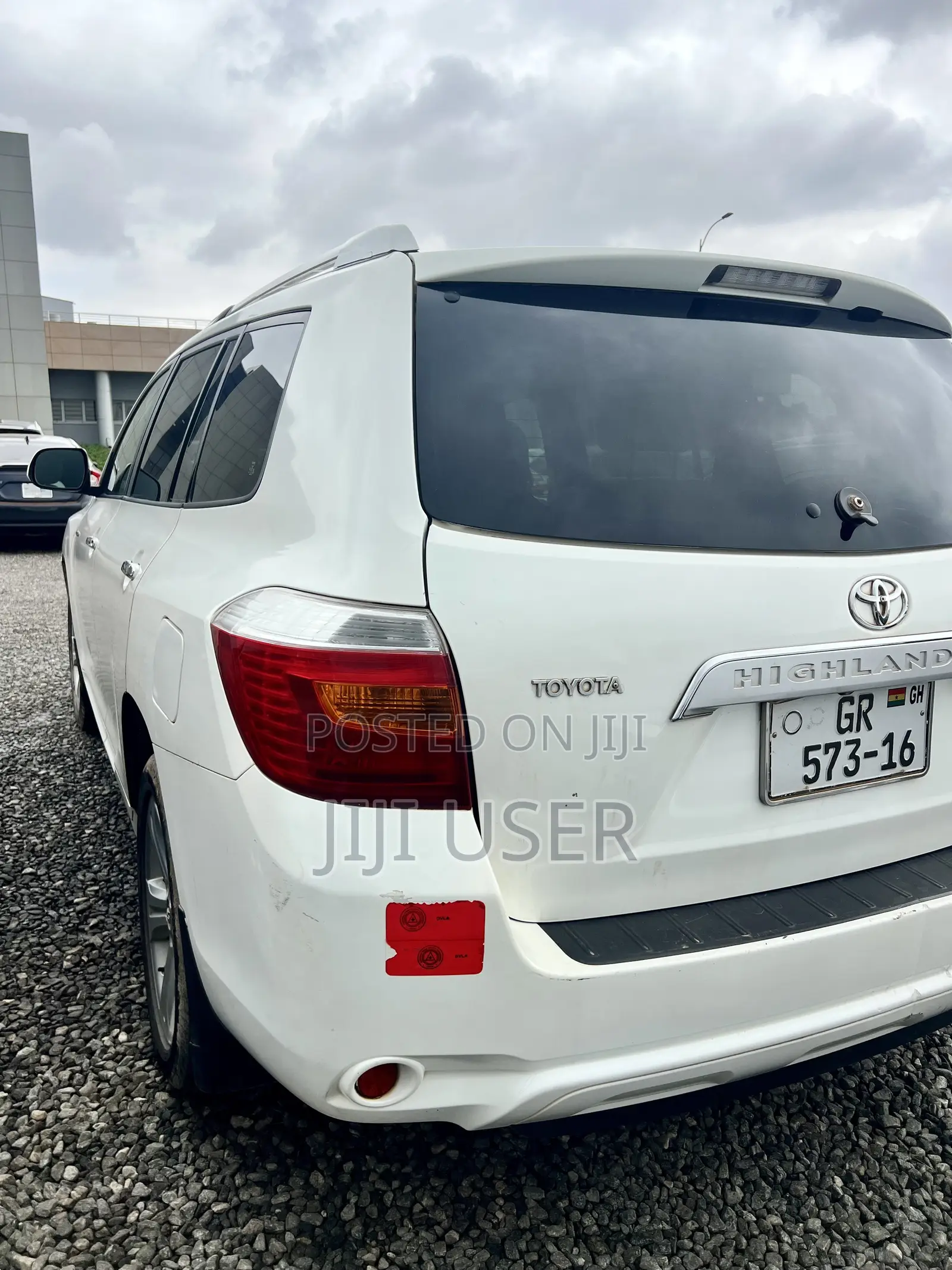 Toyota Highlander Base 2009 White