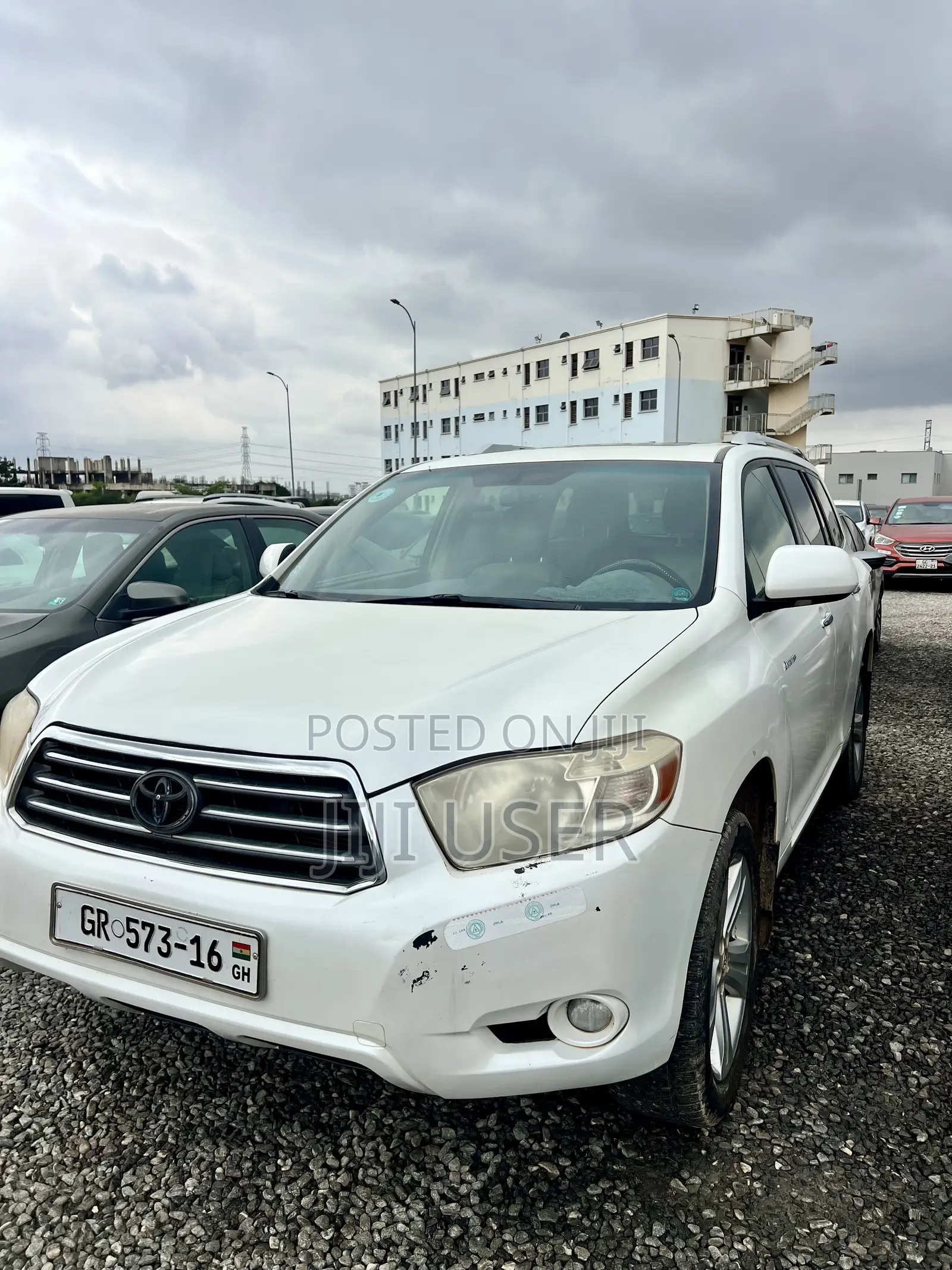 Toyota Highlander Base 2009 White