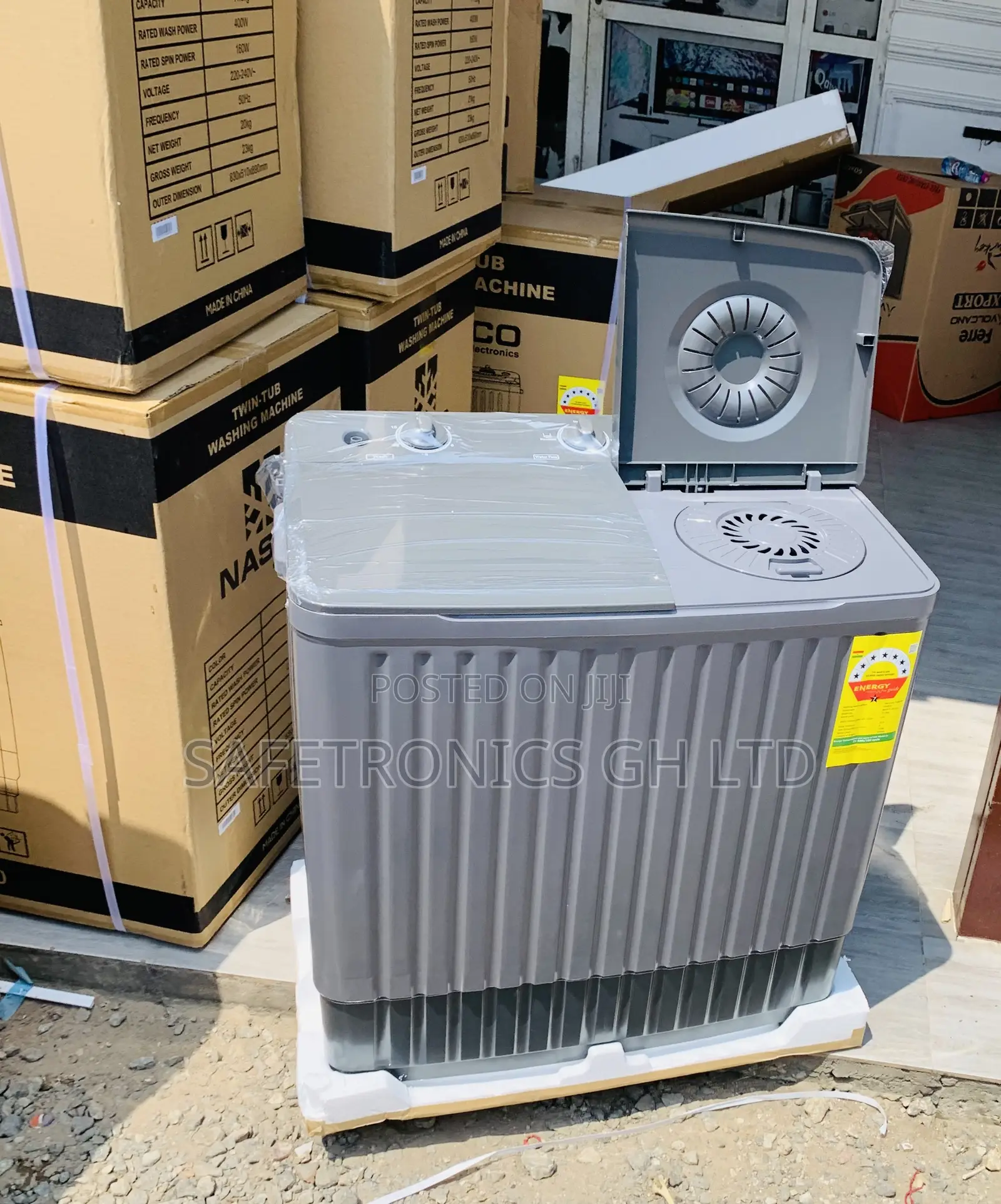Fresh Nasco 11kg Twin Tub Washing Machine