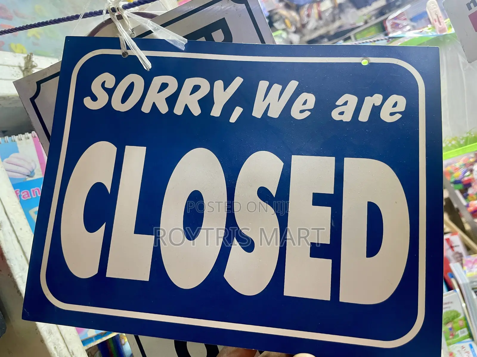 Yes, We’re Open/Closed Door Signage