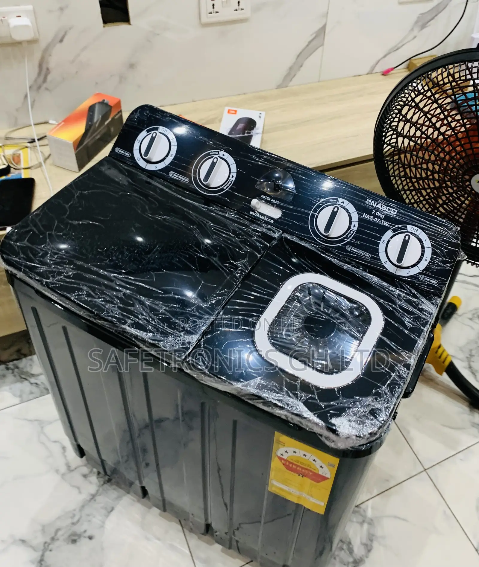 Neatly Sealed Nasco Washing Machine 7kg Tt Nas-07-Tw