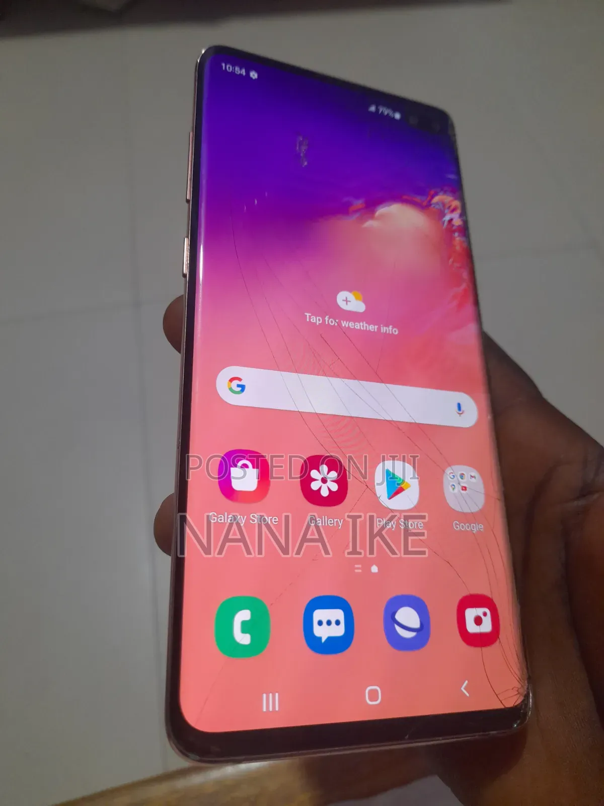 Samsung Galaxy S10 Plus 128 GB Black