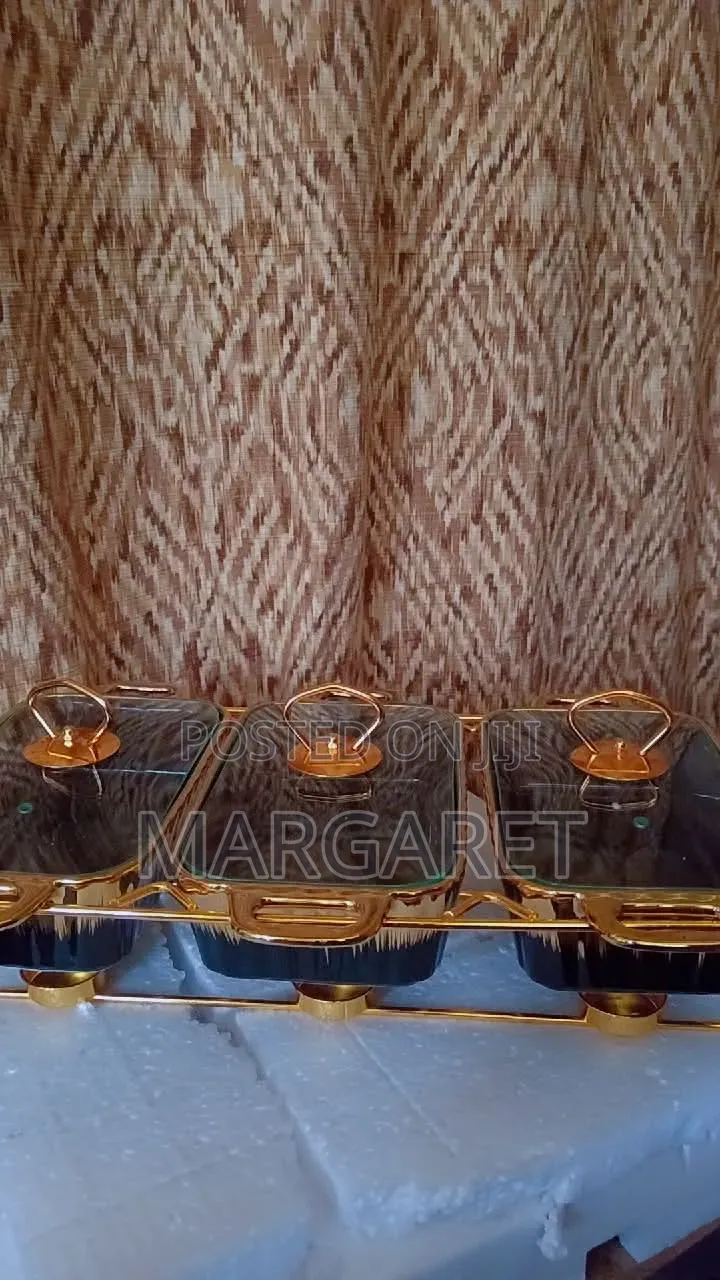 3pcs Ceramic Chafing Dish