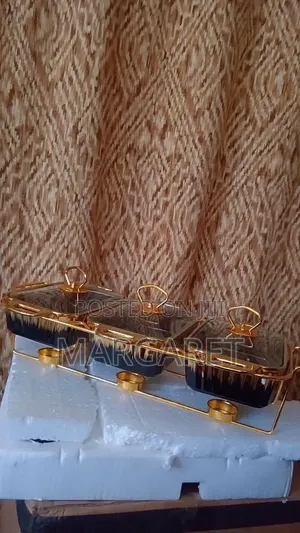 3pcs Ceramic Chafing Dish