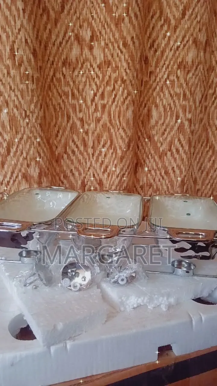 3pcs Ceramic Chafing Dish