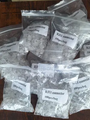 100 Pieces of RJ11 Plugs