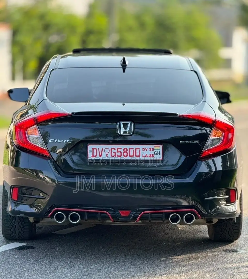 Honda Civic Touring Sedan 2018 Black