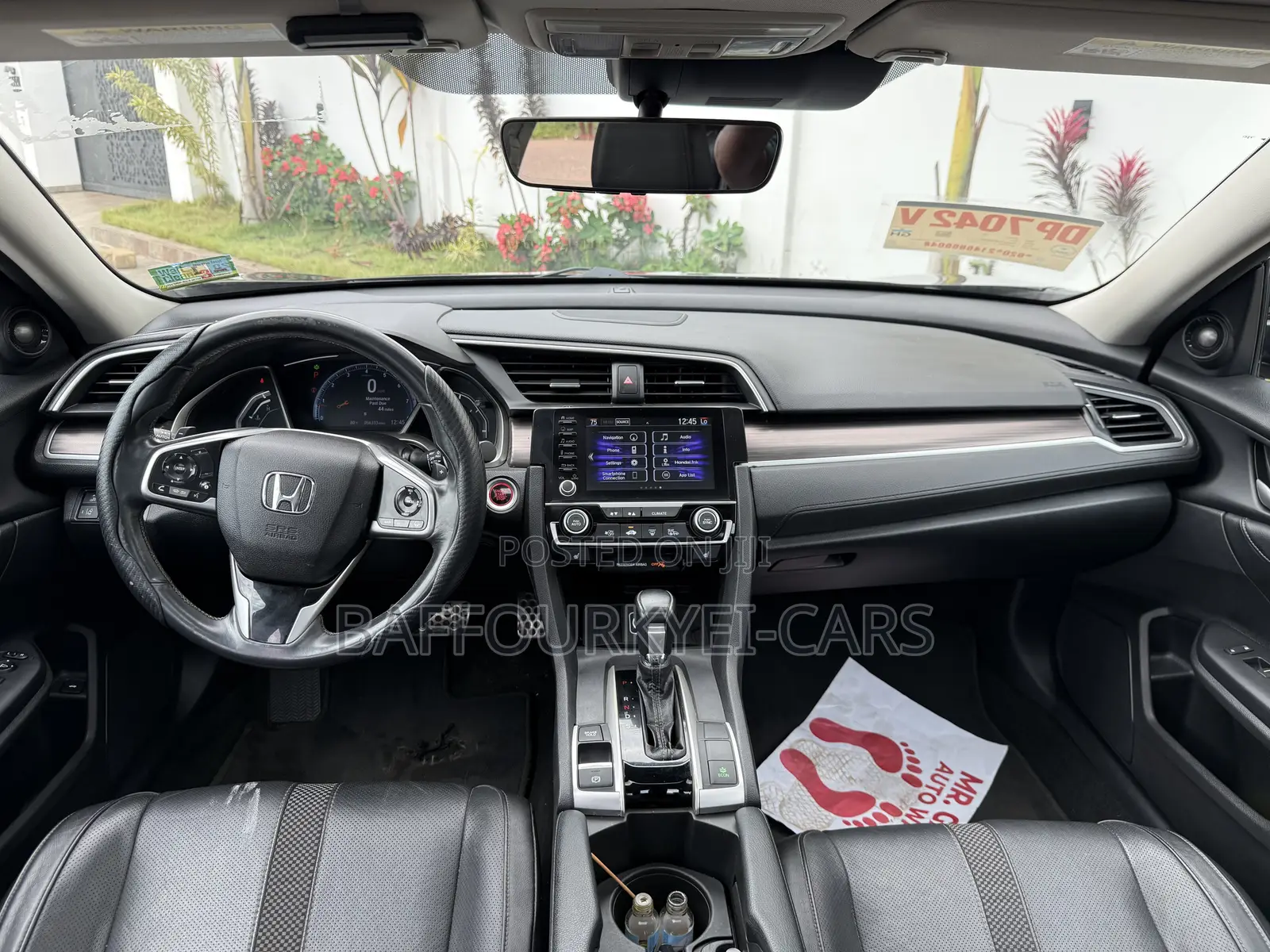 Honda Civic Touring Sedan 2019 Black