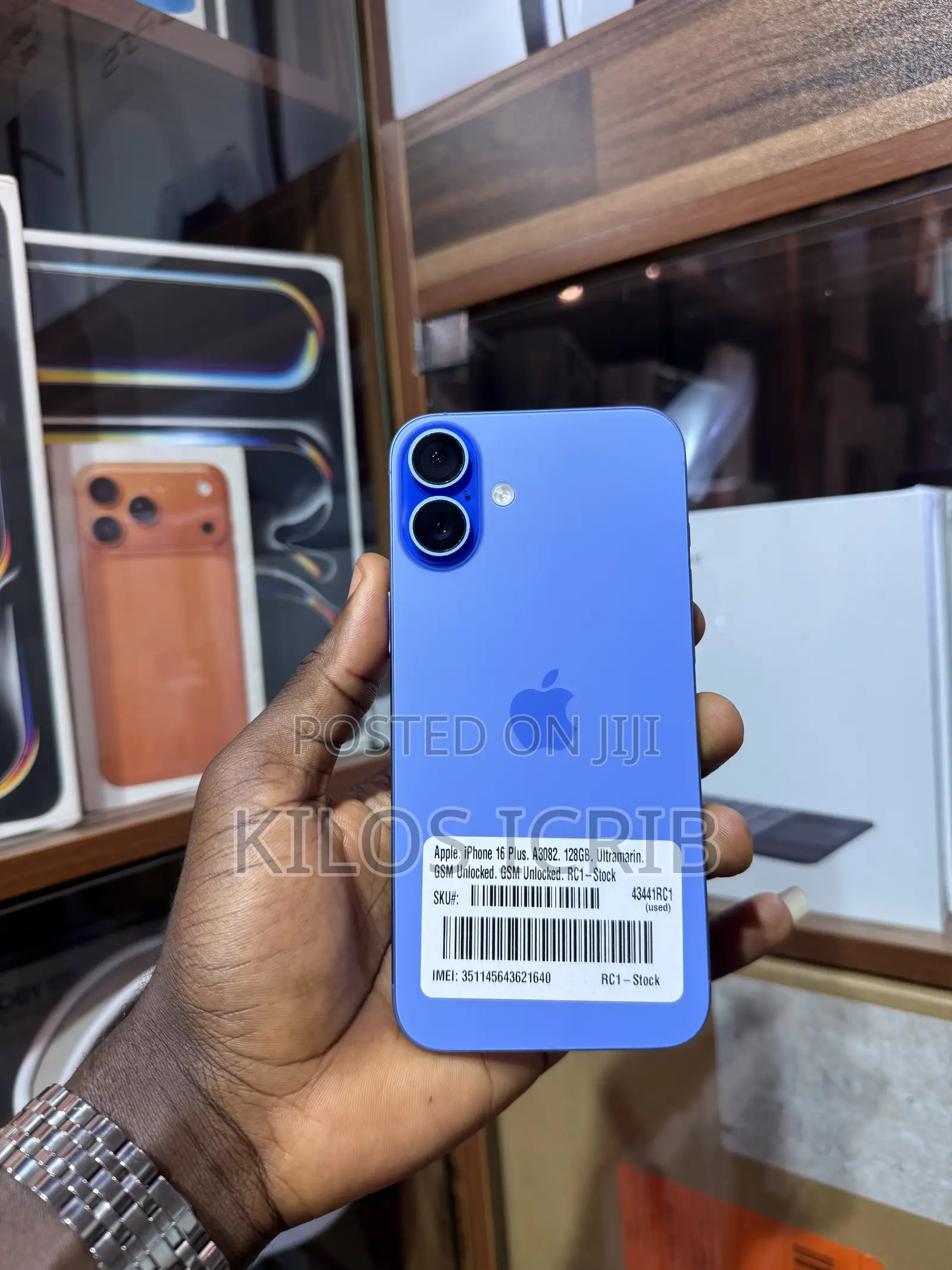 Apple iPhone 16 Plus 128 GB Blue